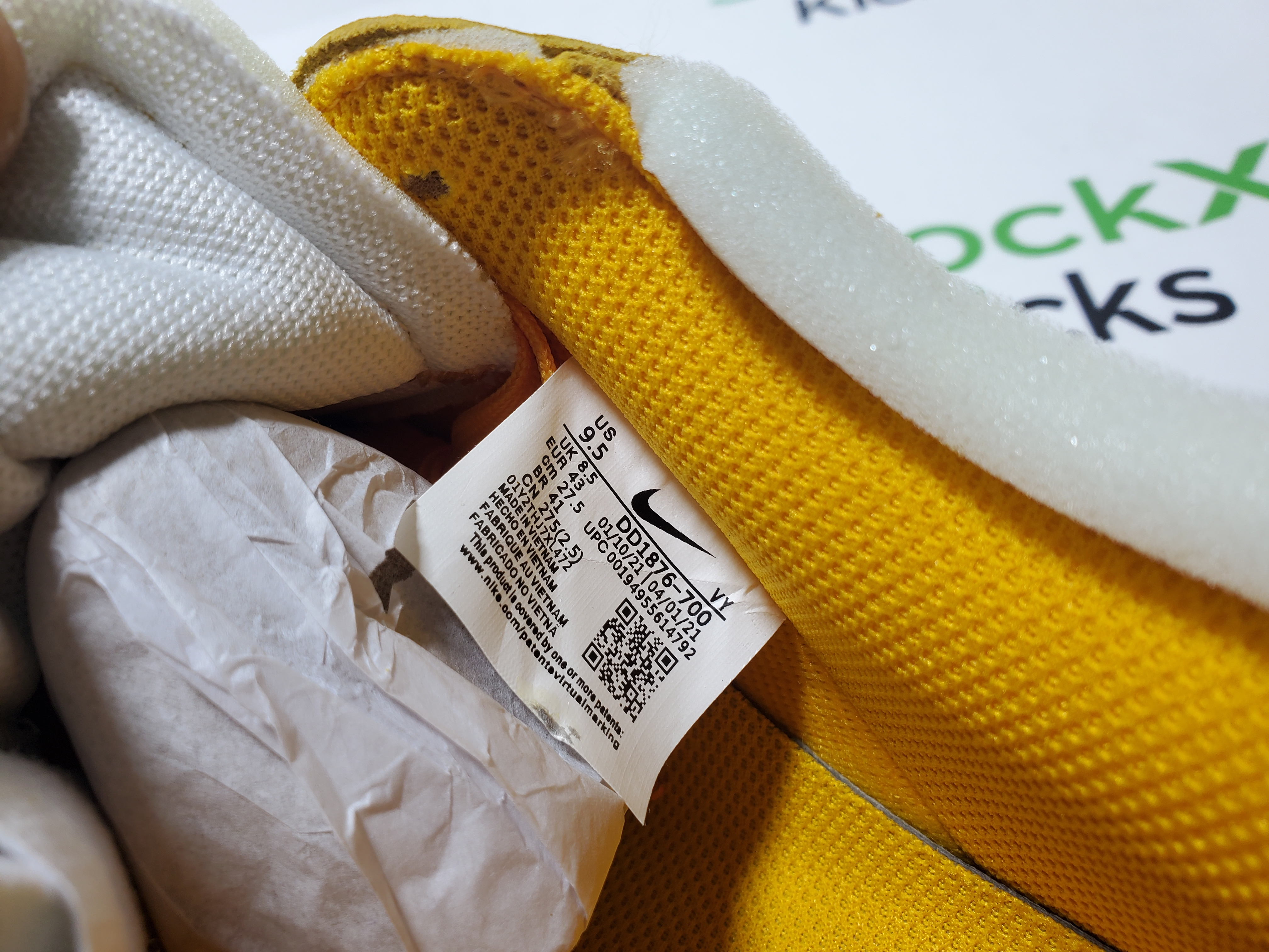 PK God Batch Nike Air Force 1 Low OFF-WHITE University Gold Metallic Silver DD1876-700 review Stockicks 06