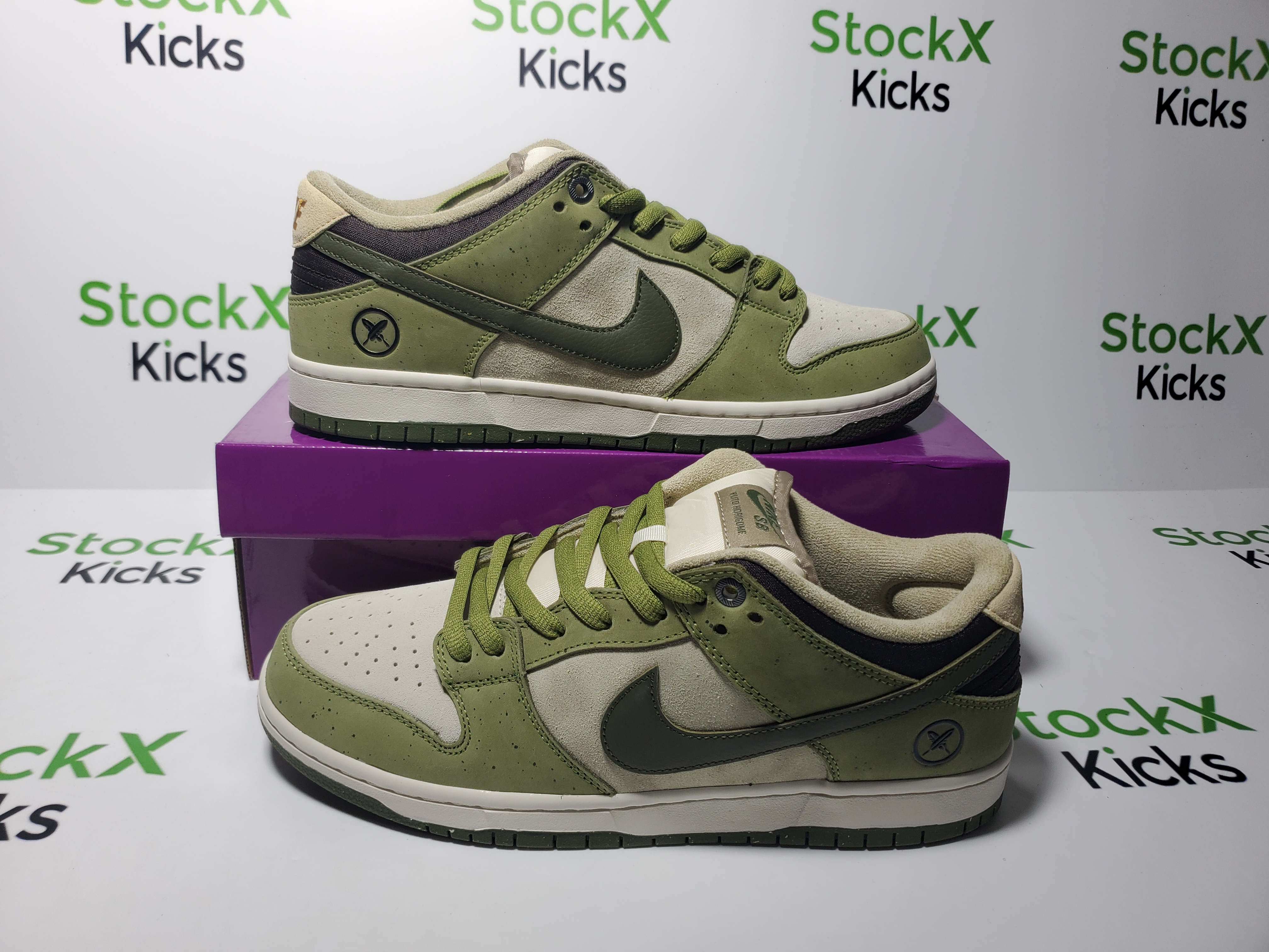 PK God Batch Nike SB Dunk Low Yuto Horigome Matcha HF8022-300 review Stockicks 01