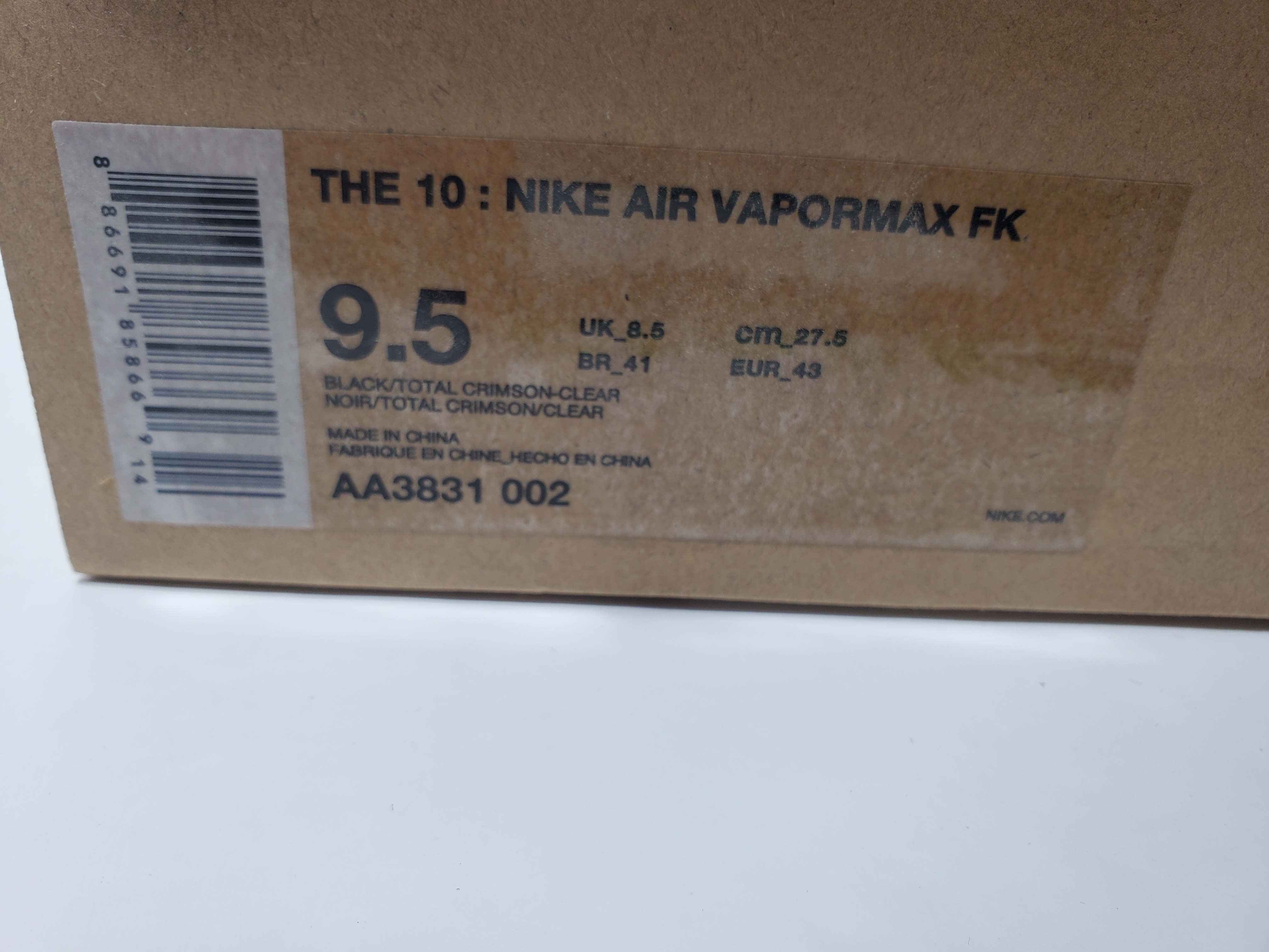 PK God Batch Air Max Nike Air Vapor Max Off-White Black AA3831-002 review Stockicks 00