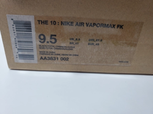 PK God Batch Air Max Nike Air Vapor Max Off-White Black AA3831-002 review 