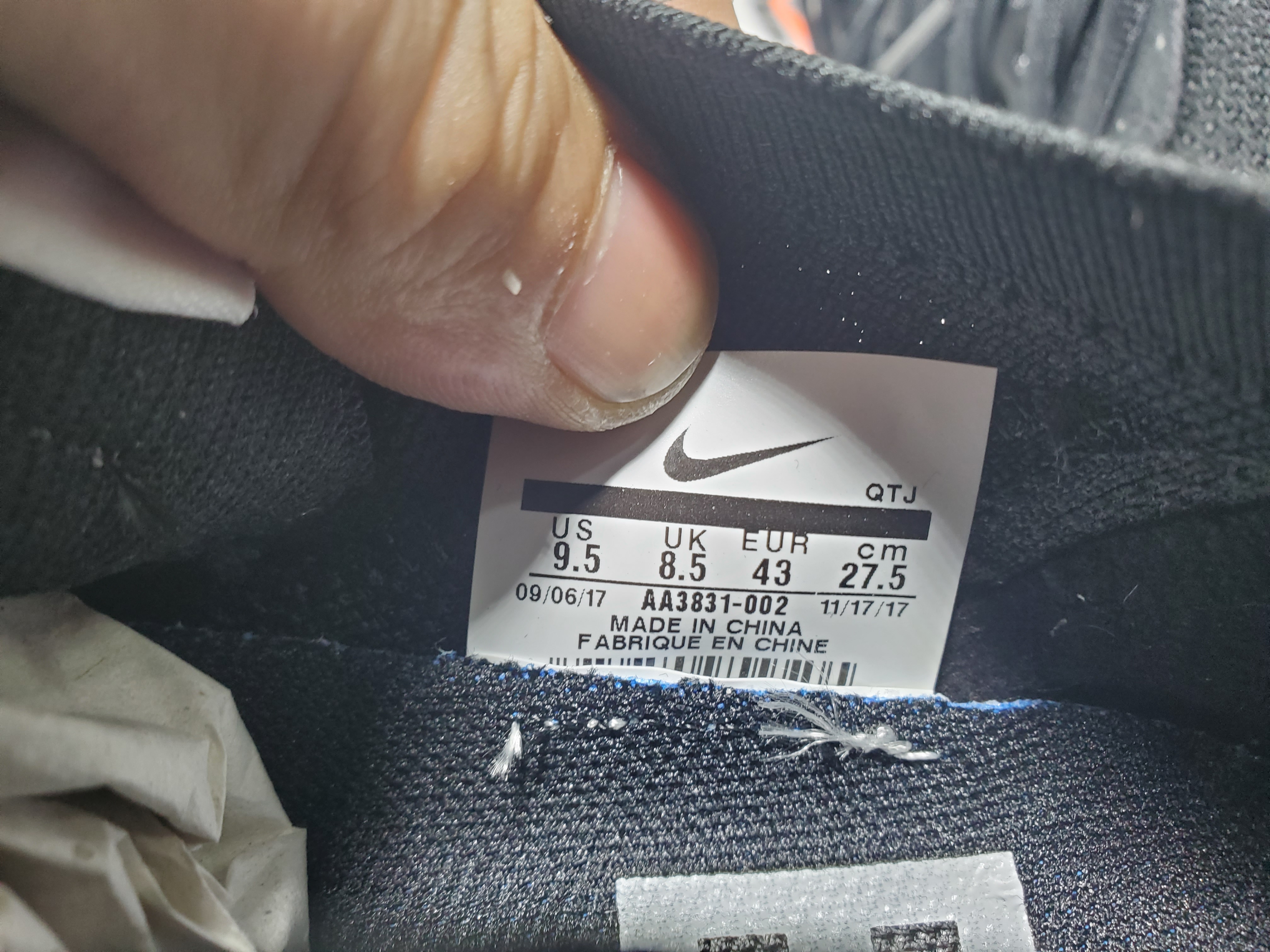 PK God Batch Air Max Nike Air Vapor Max Off-White Black AA3831-002 review Stockicks 06