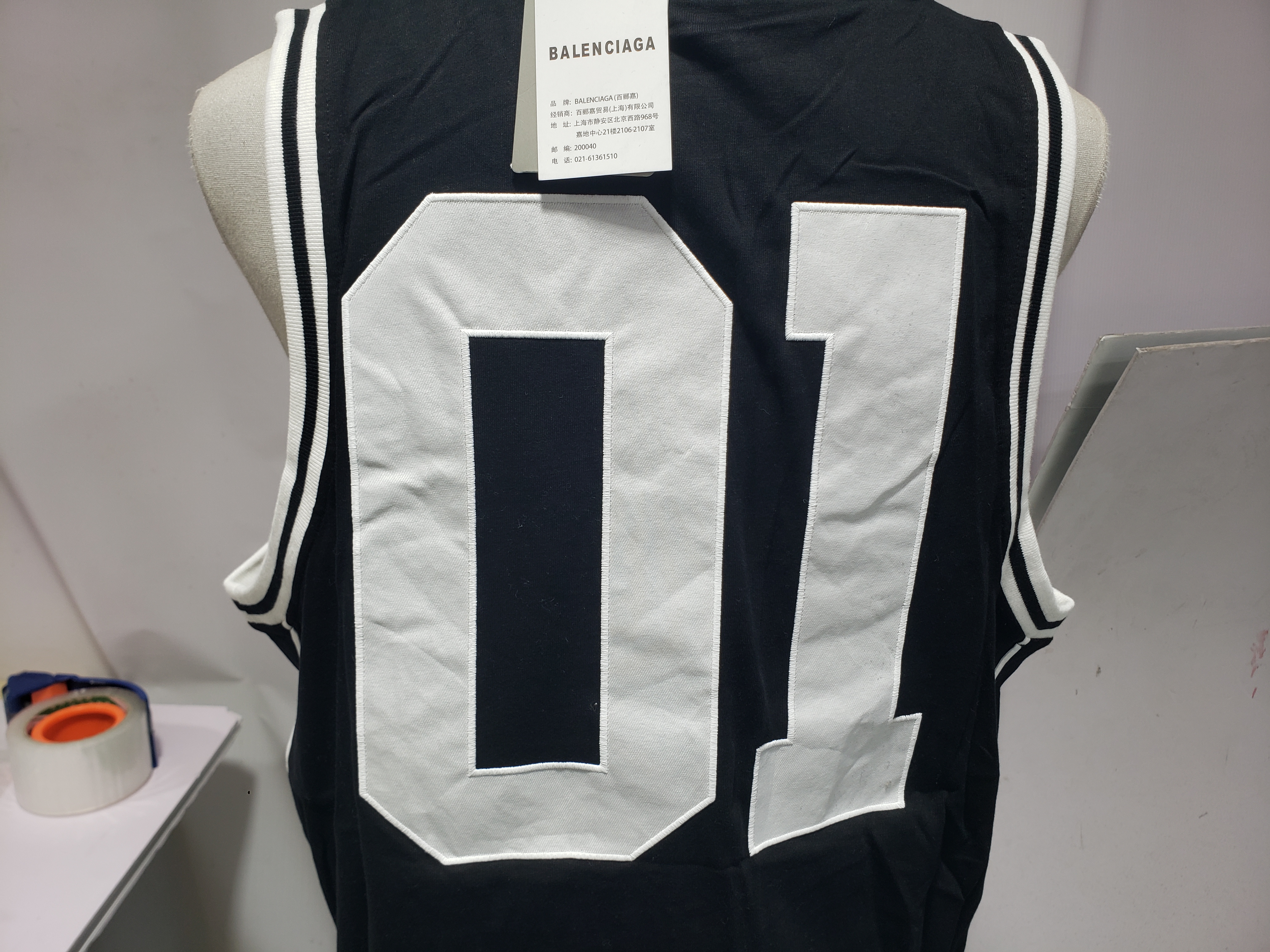 Balenciaga Basketball Vest T-Shirt review Stockicks 03