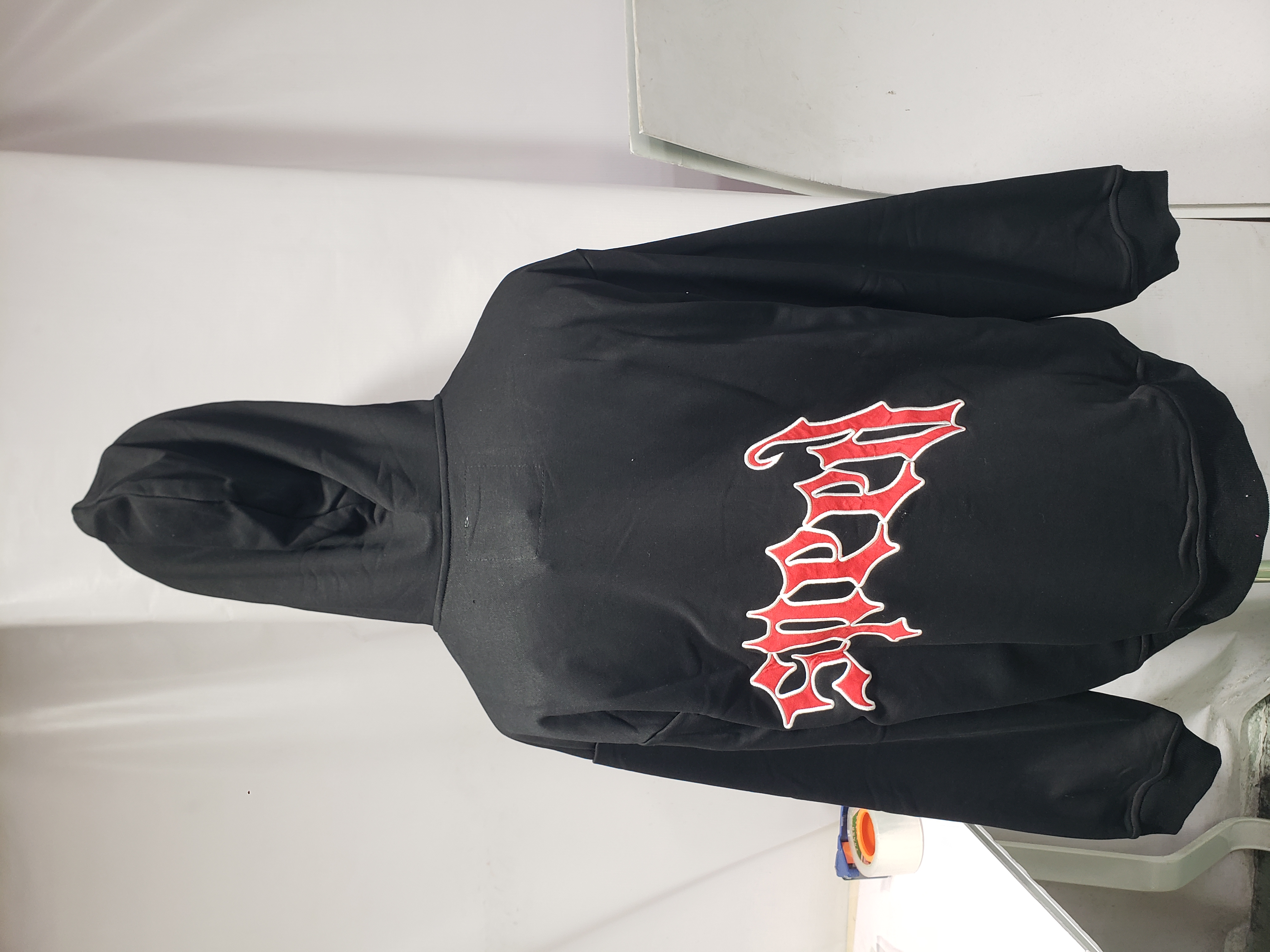 Godspeed OG Logo Black Sweatsuit G6031-8230 Red Letter Print review Stockicks 04