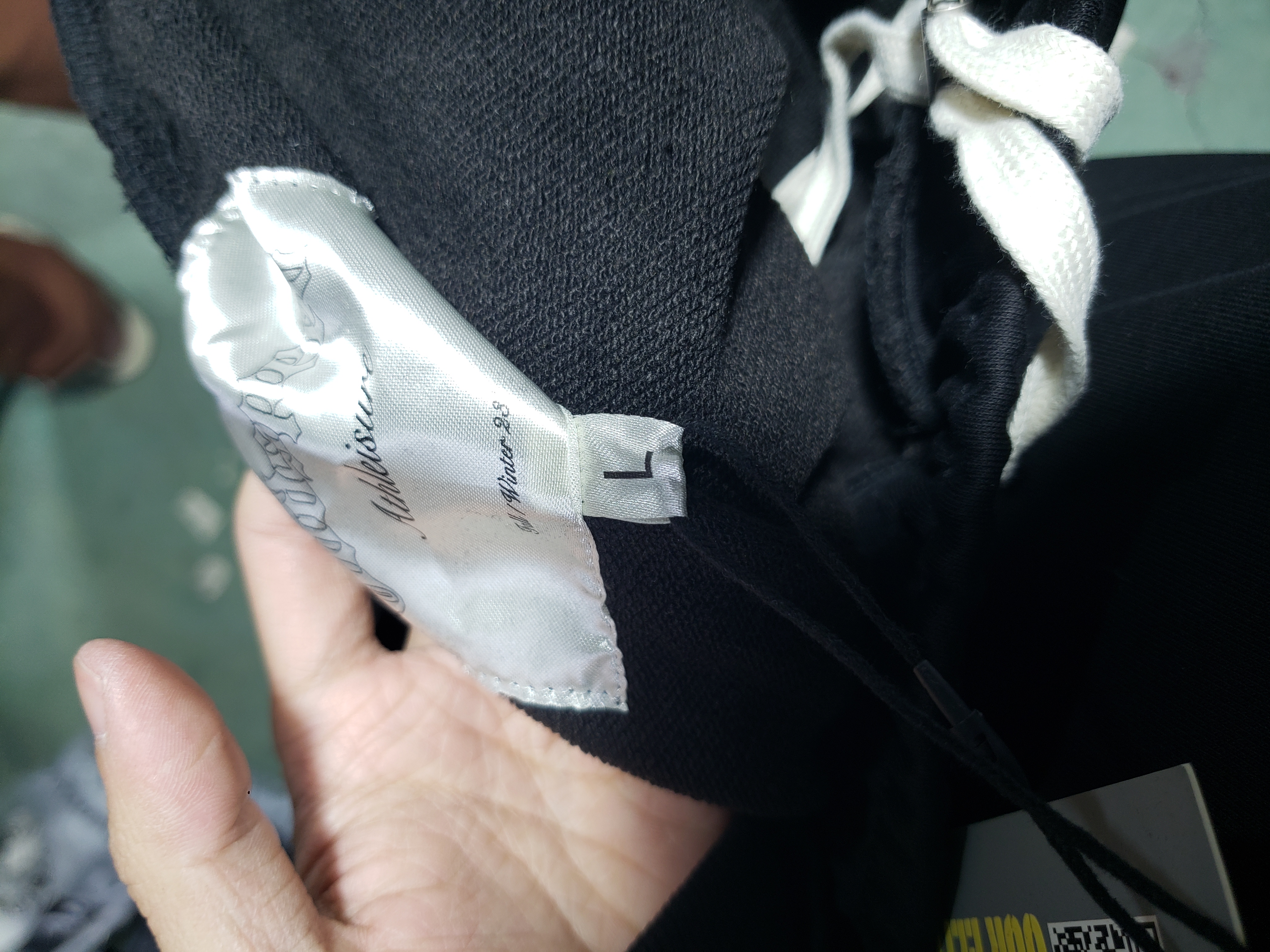 Godspeed OG Logo Black Sweatsuit G6031-8230 Red Letter Print review Stockicks 05