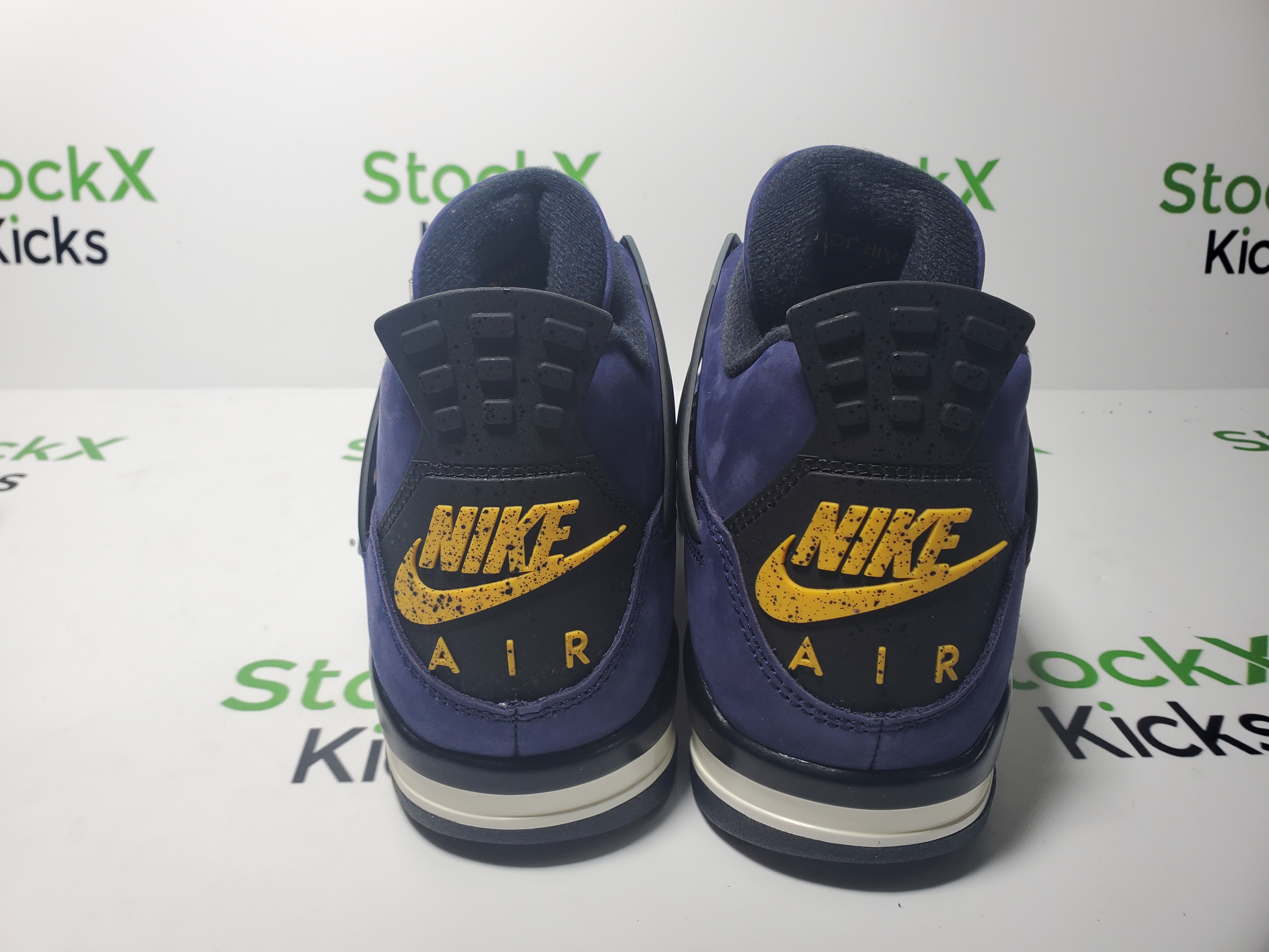 PK God Batch Air Jordan 4 Retro Lakers Purple FV5029-500 review Stockicks 03