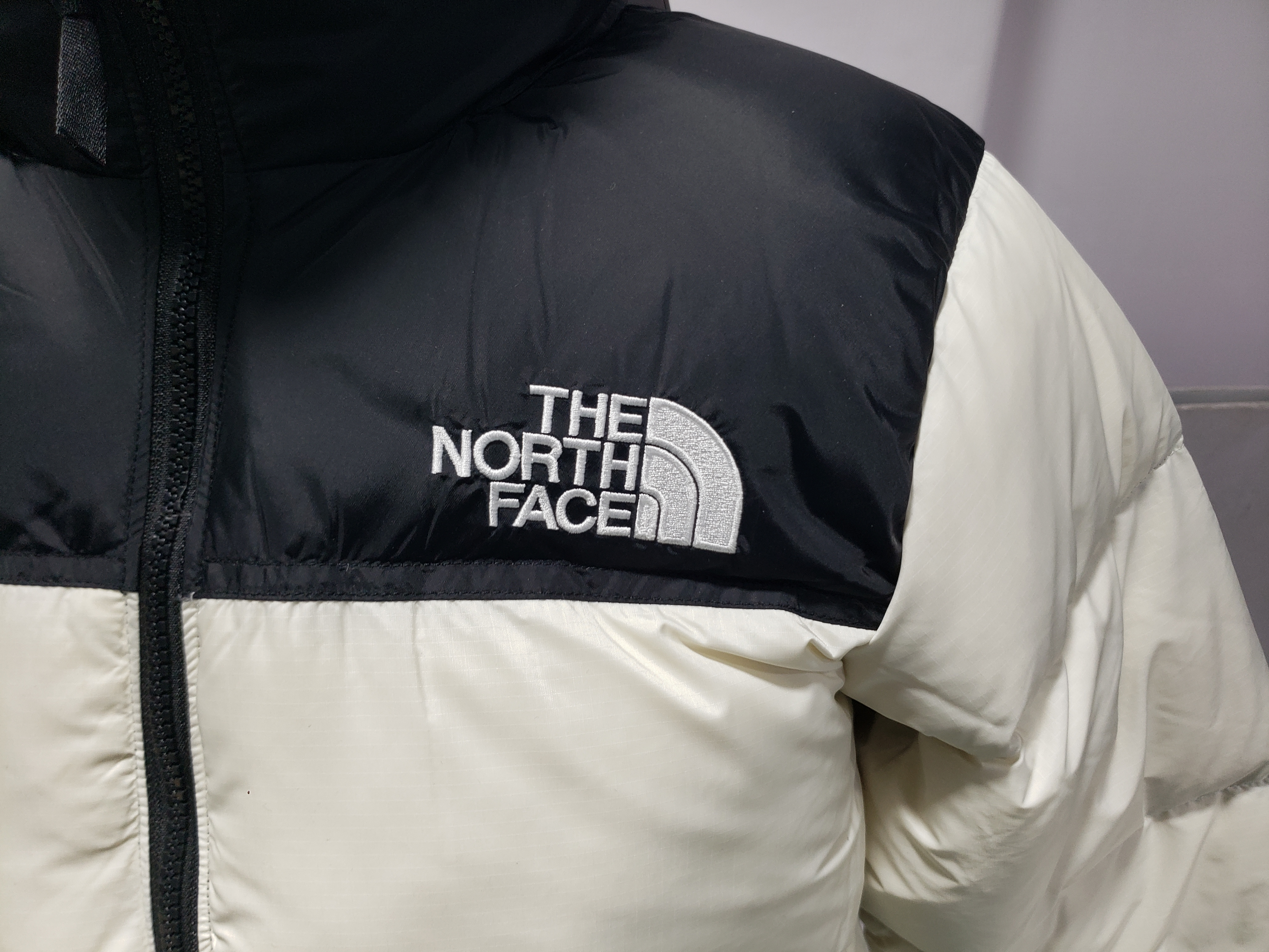 The North Face 1996 Splicing White And Milky White review Stockicks 03