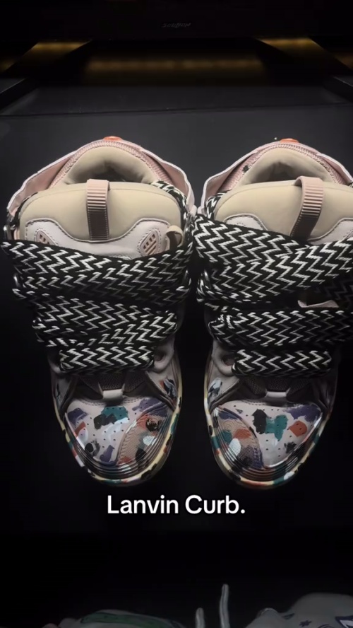 Lanvin Leather Curb Pink review 