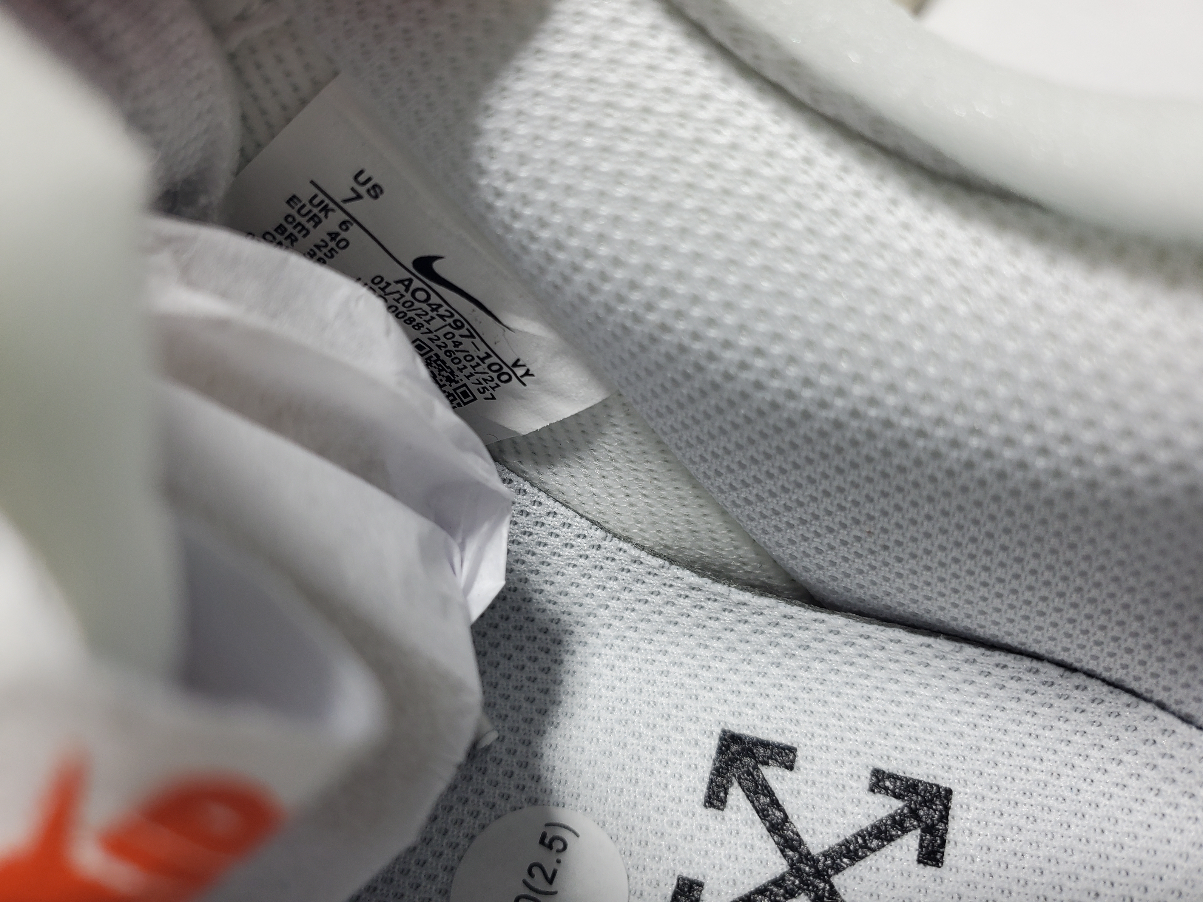 PK God Batch Nike Air Force 1 Low Virgil Abloh Off-White (AF100) AO4297-100 review Stocxkicks 02