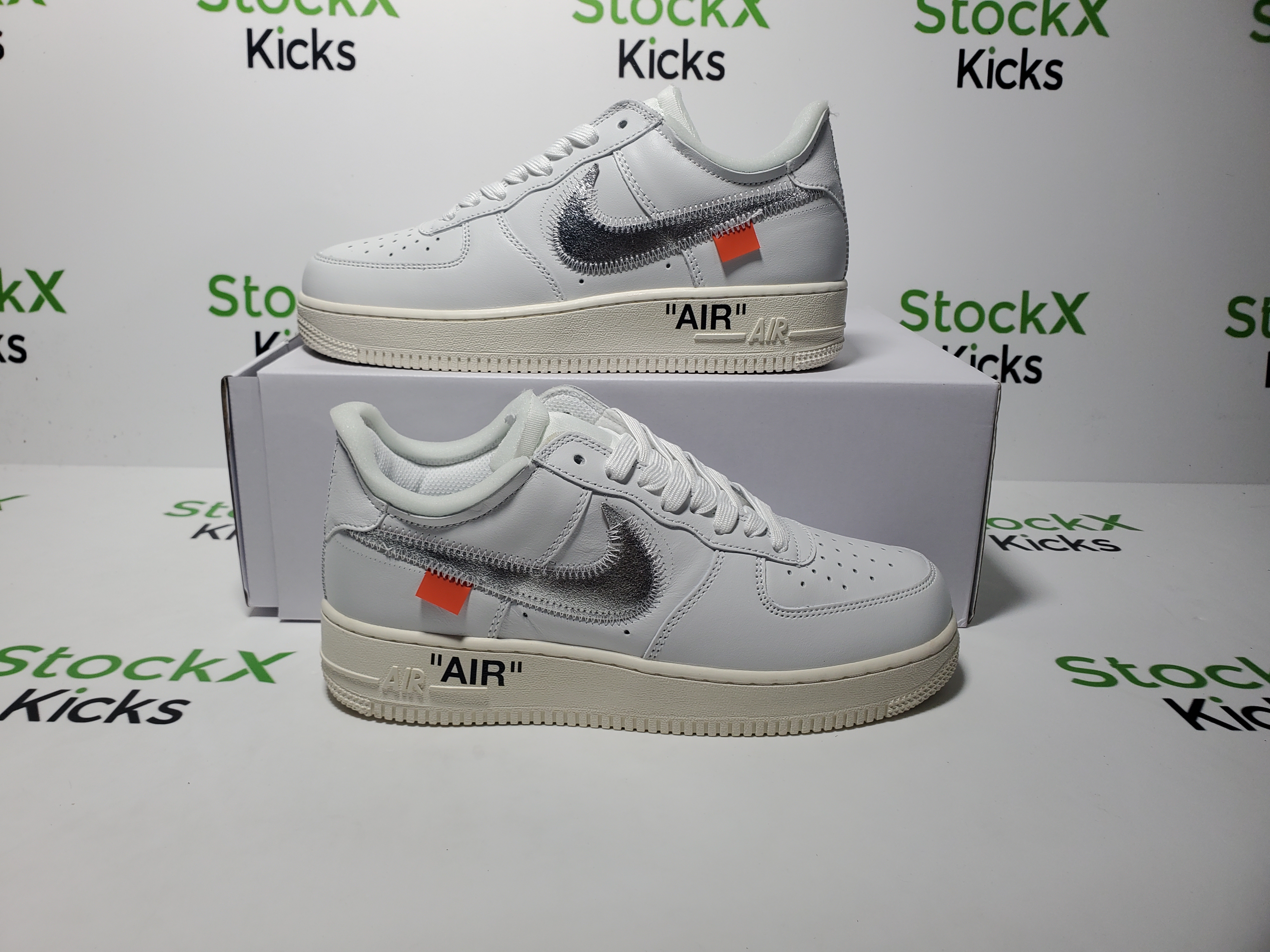 PK God Batch Nike Air Force 1 Low Virgil Abloh Off-White (AF100) AO4297-100 review Stocxkicks 05