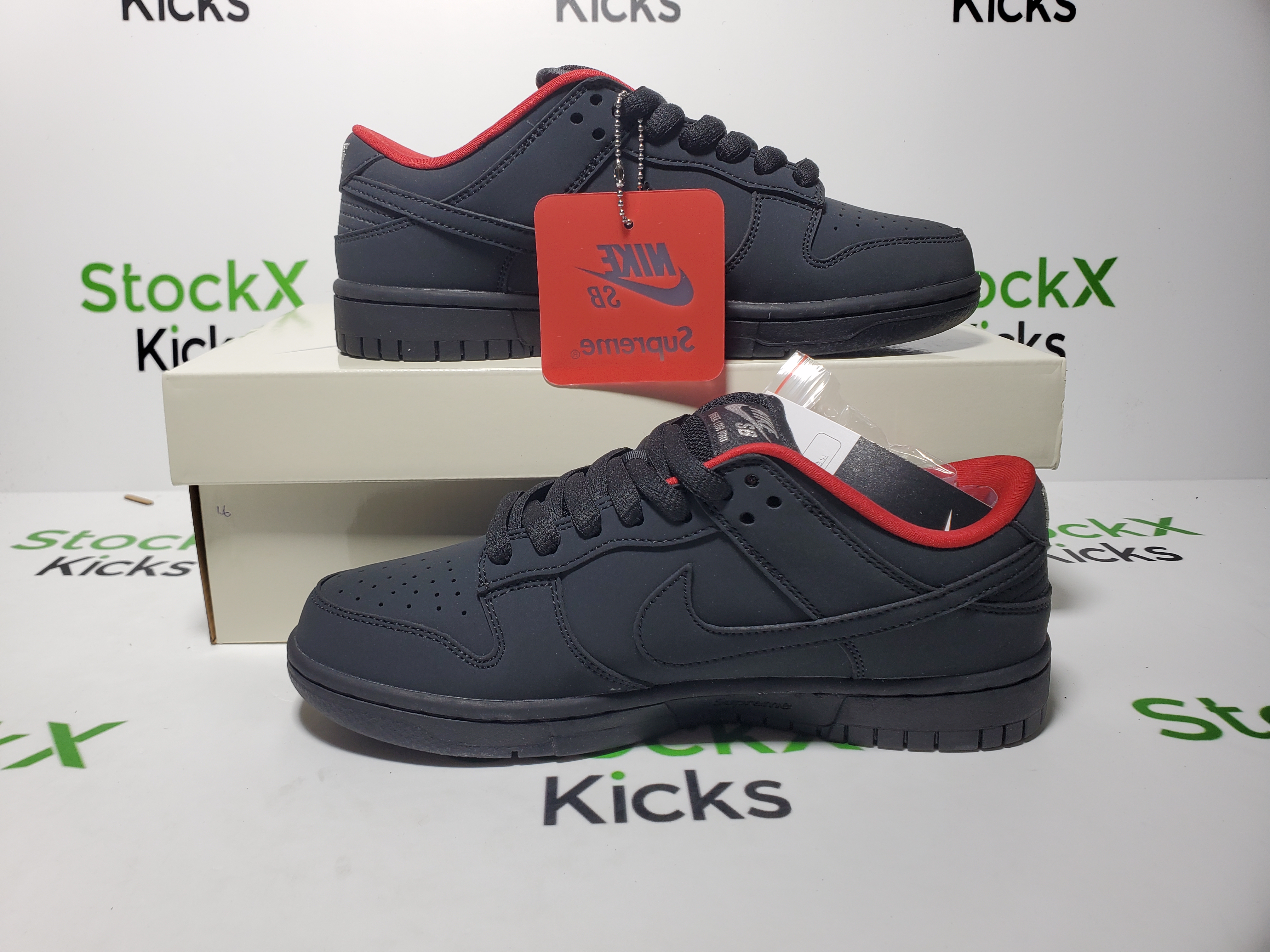 PK God Batch Nike SB Dunk Low Supreme 94 Black HQ8487-001 review stocxkicks 06