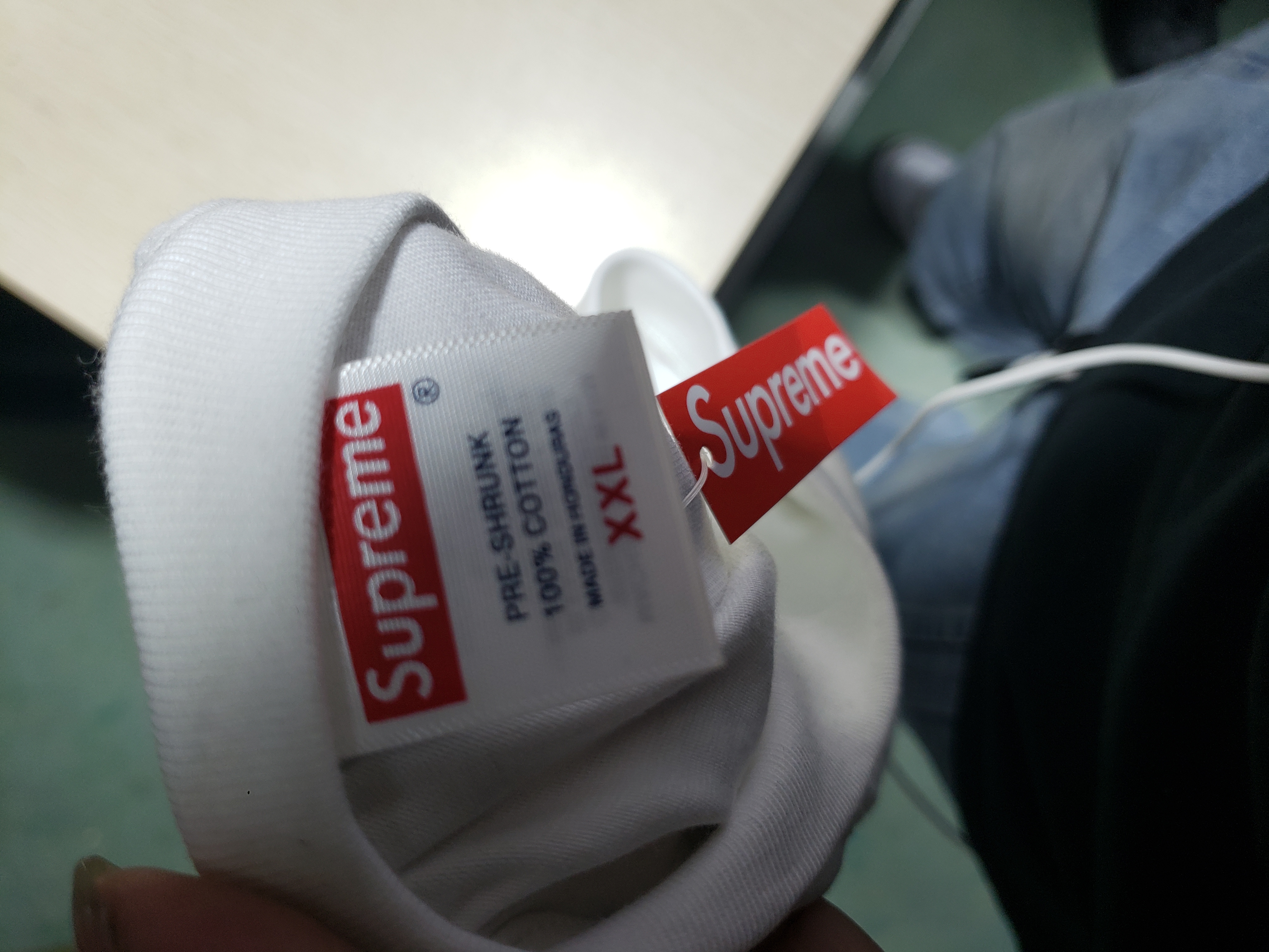 Supreme Yohji Yamamoto Paint Tee White review 3