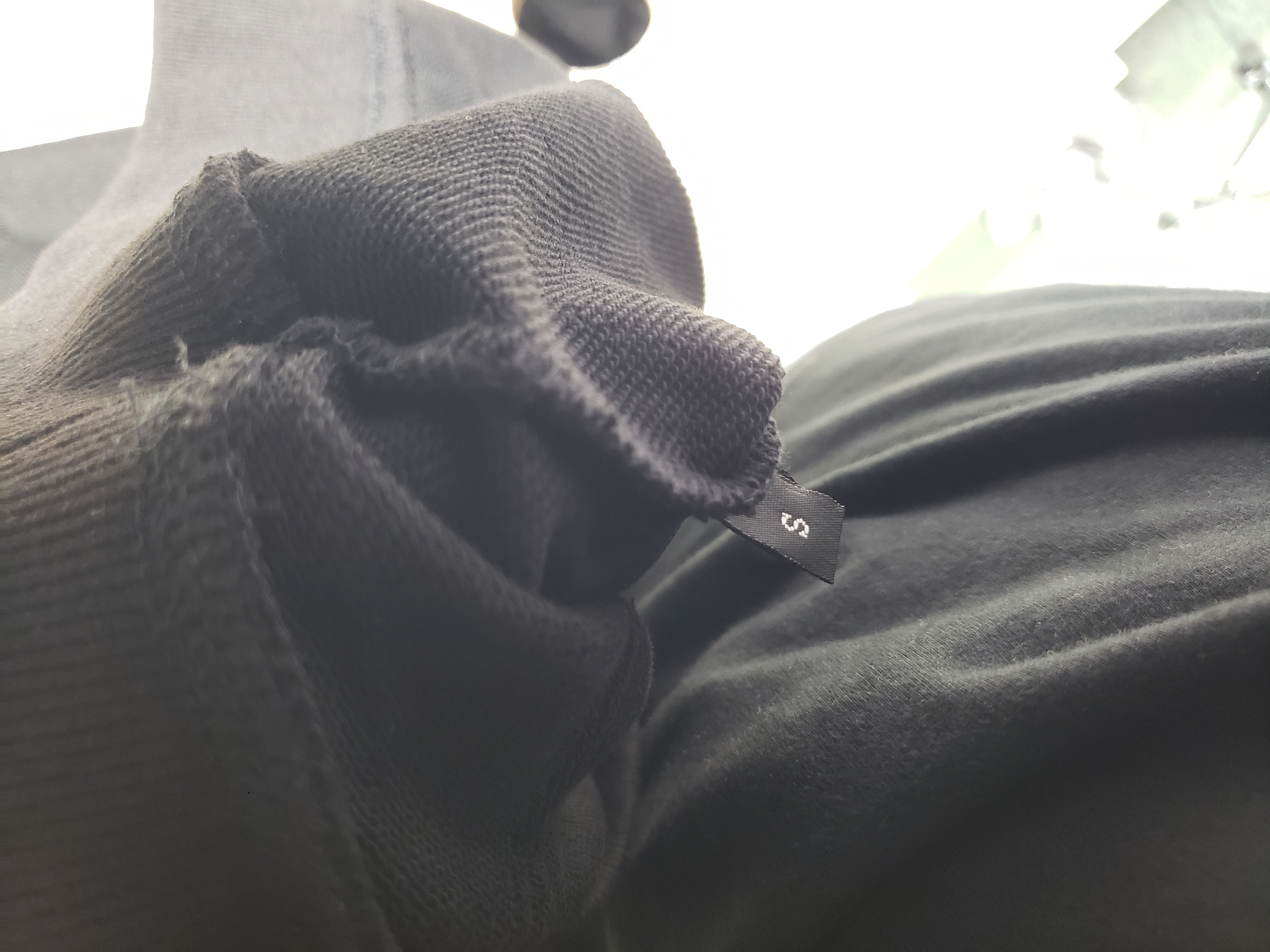 AMIRI Staggered Hoodie #9288 Black/White review Stockxkicksvip 03