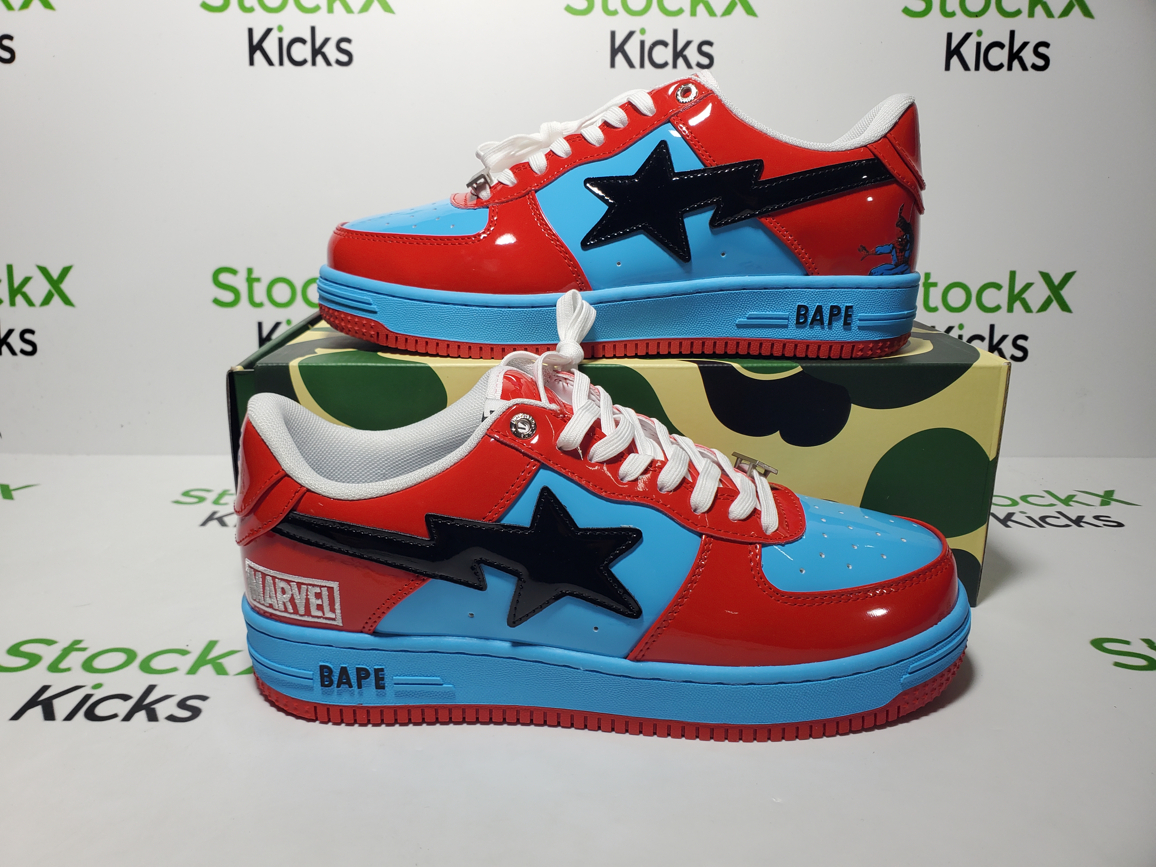 A Bathing Ape Bape Sta Spider-Man 1I73-191-916 review Stockxkicksvip 06