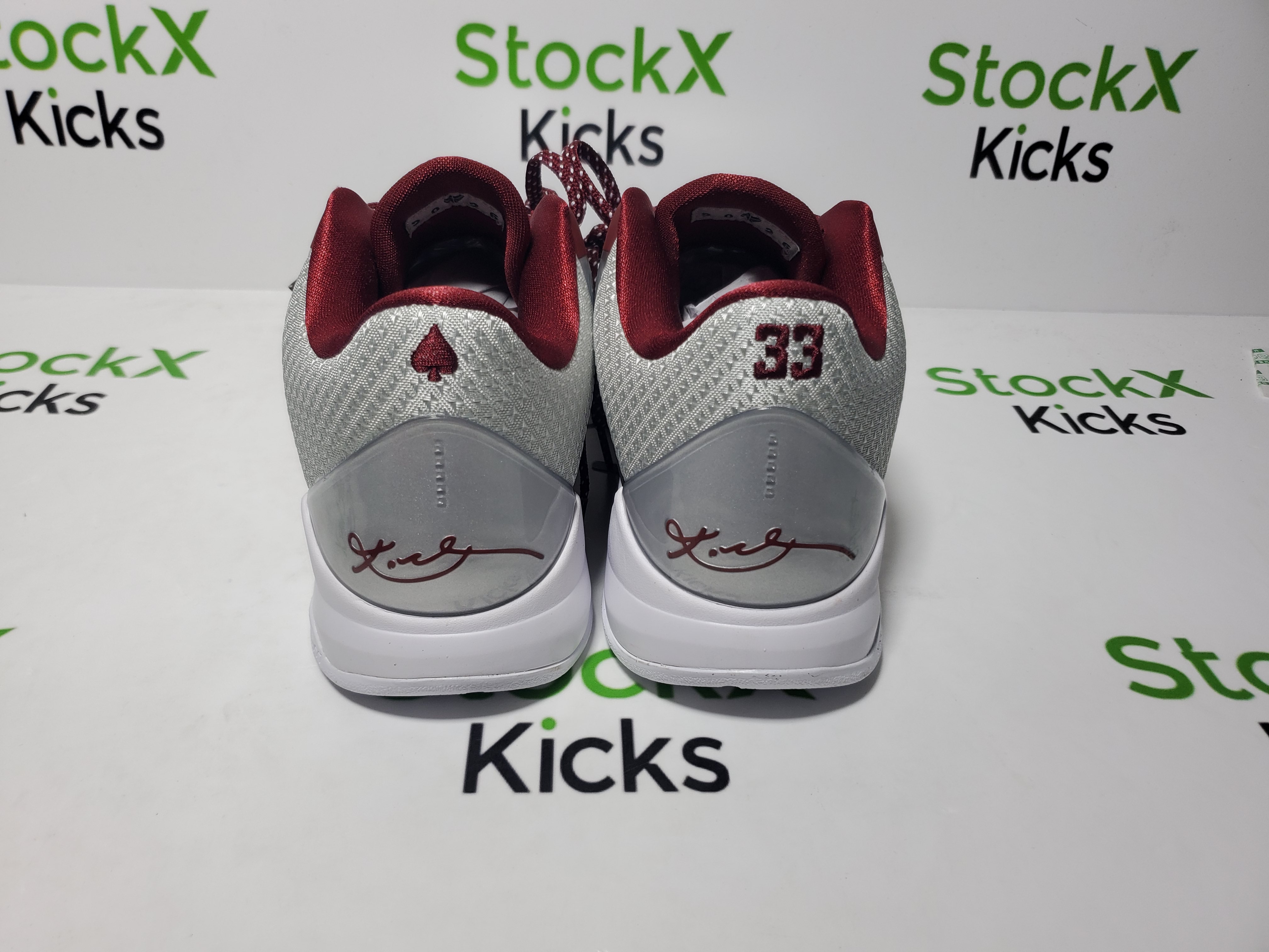 Caitlin Clark x Zoom Kobe 5 Protro Gray Red IM0557-001 review Stockxkicksvip 01
