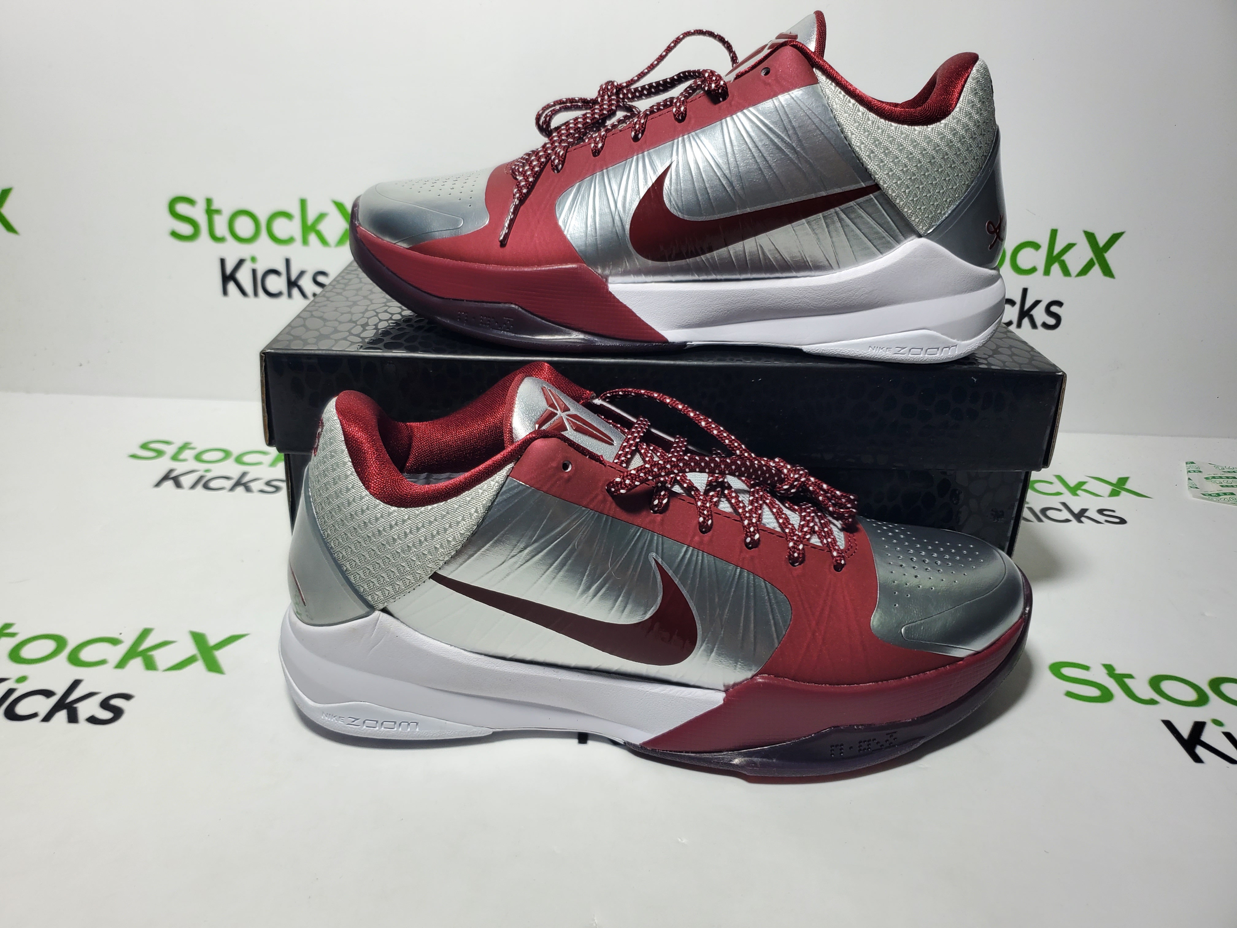 Caitlin Clark x Zoom Kobe 5 Protro Gray Red IM0557-001 review Stockxkicksvip 05