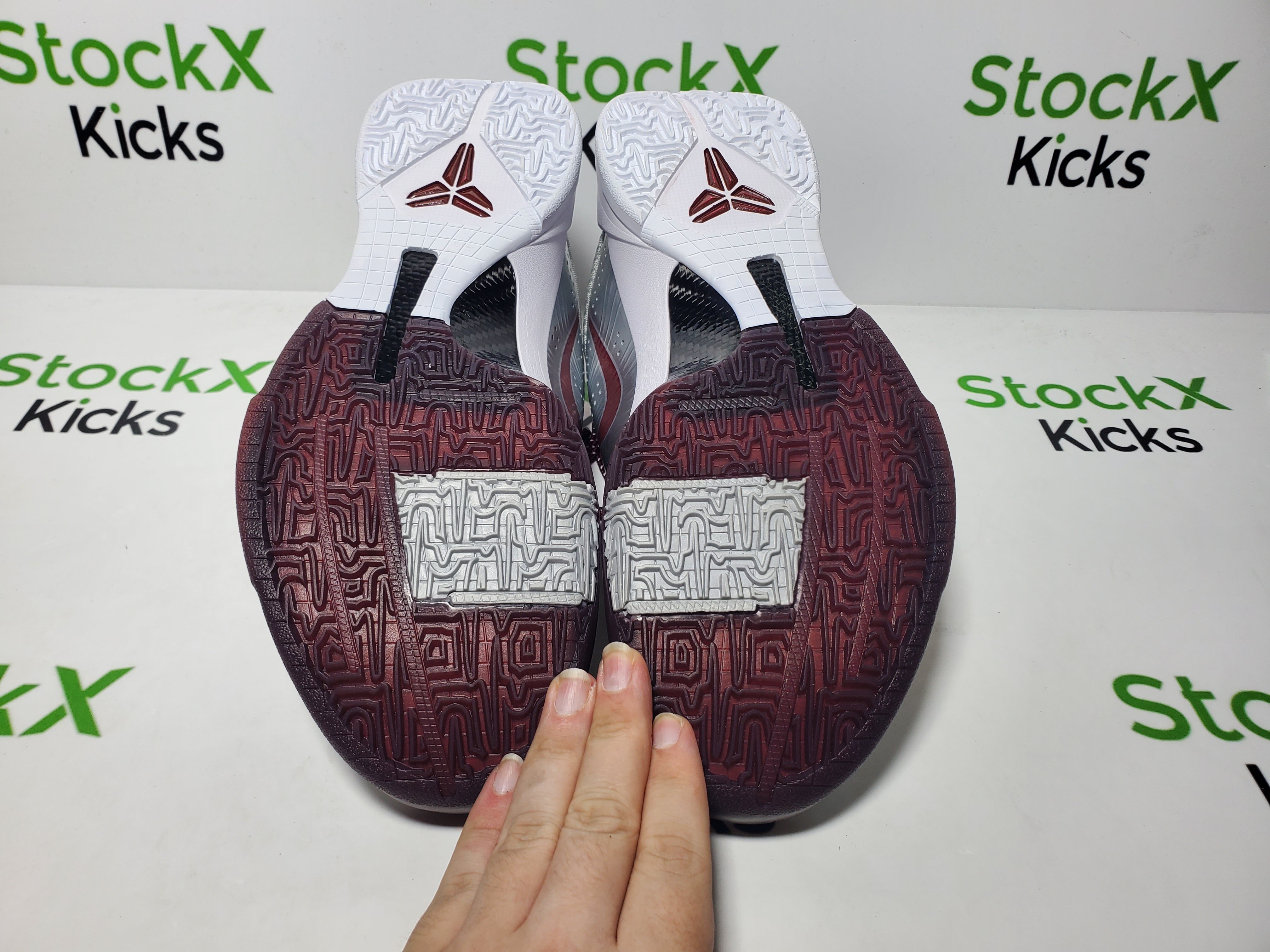 Caitlin Clark x Zoom Kobe 5 Protro Gray Red IM0557-001 review Stockxkicksvip 04