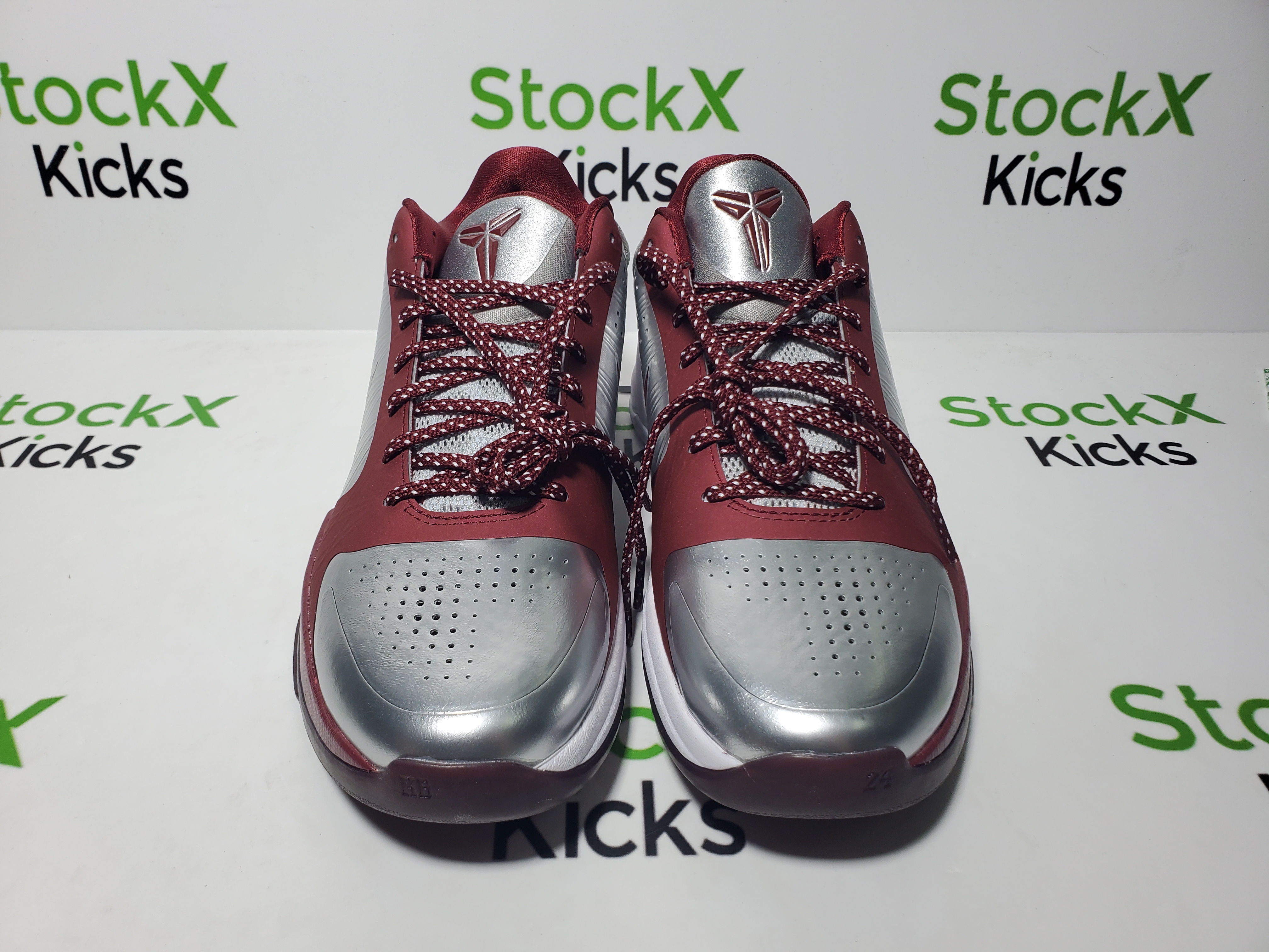 Caitlin Clark x Zoom Kobe 5 Protro Gray Red IM0557-001 review Stockxkicksvip 03
