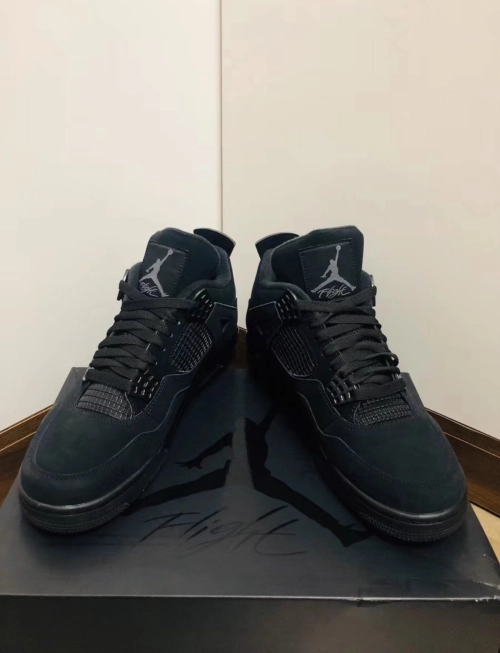 【TOP PK Batch】PK God Batch Air Jordan 4 Retro Black Cat CU1110-010 review 