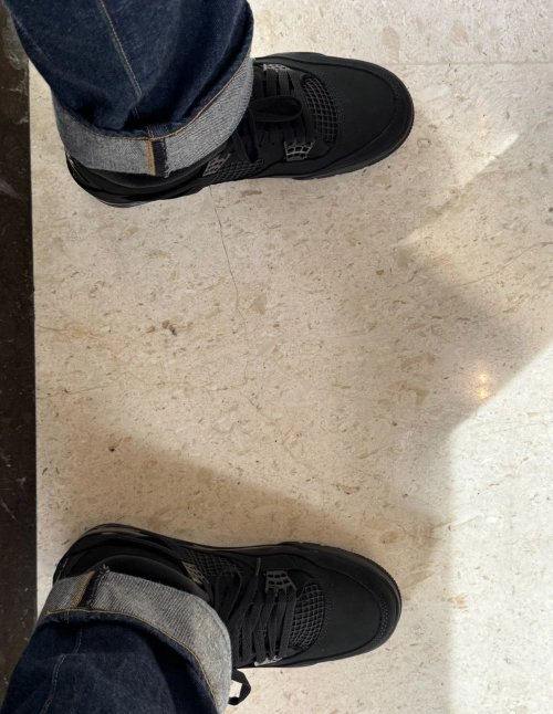 【TOP PK Batch】PK God Batch Air Jordan 4 Retro Black Cat CU1110-010 review 