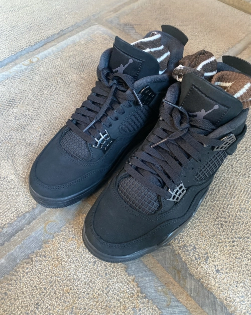 【TOP PK Batch】PK God Batch Air Jordan 4 Retro Black Cat CU1110-010 review 