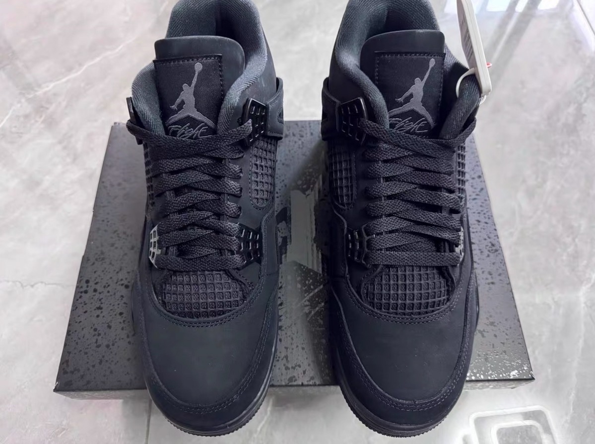PK God Batch Air Jordan 4 Retro Black Cat CU1110-010 review 0