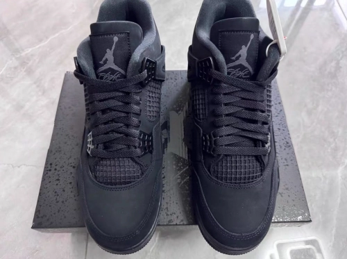 【TOP PK Batch】PK God Batch Air Jordan 4 Retro Black Cat CU1110-010 review 