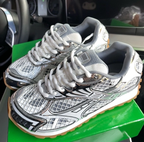 【TOP PK Batch】Bottega Veneta Orbit Silver White review 