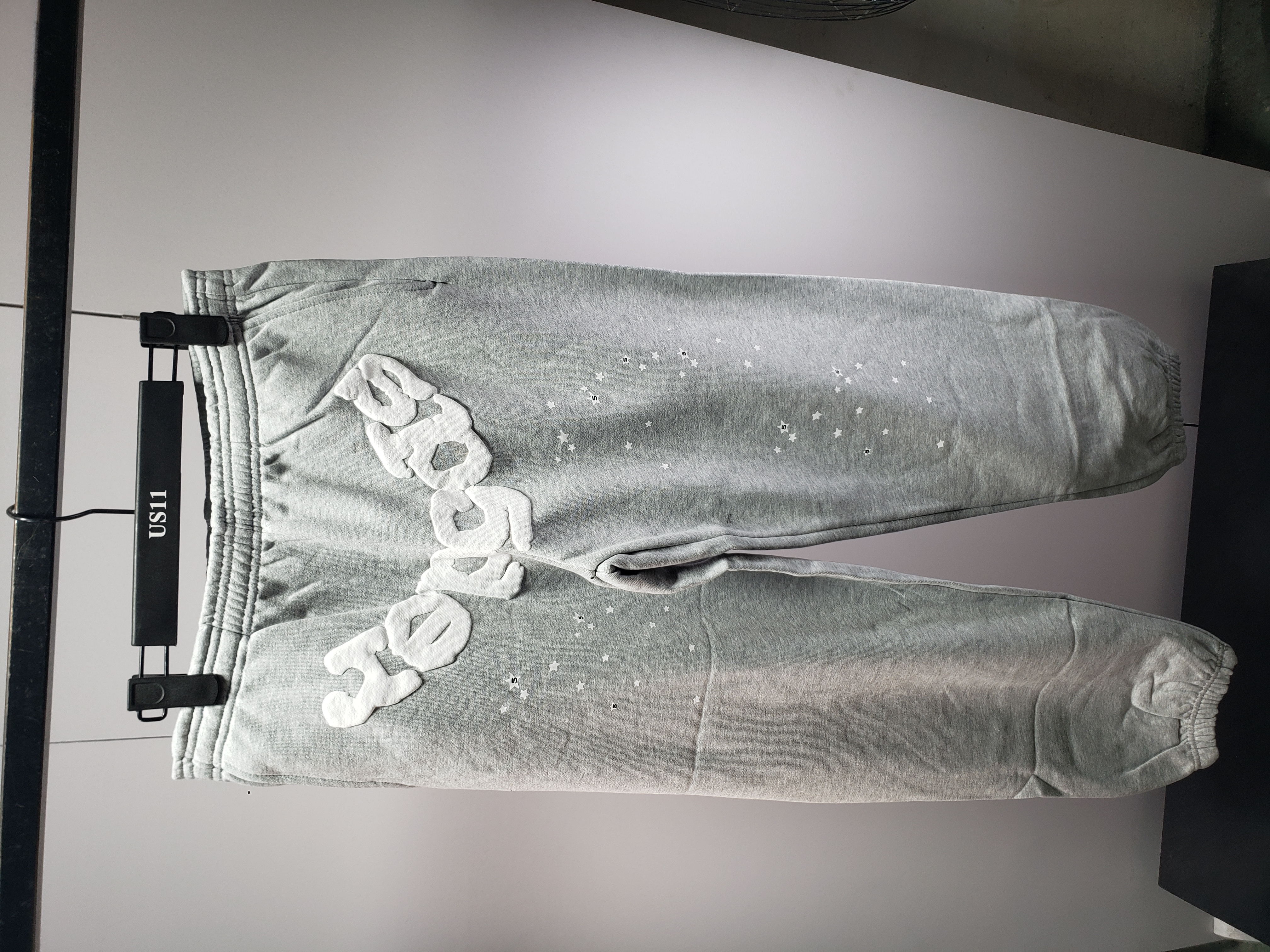 Sp5der Worldwide Sweatpant Gray review Stockxkicksvip 00