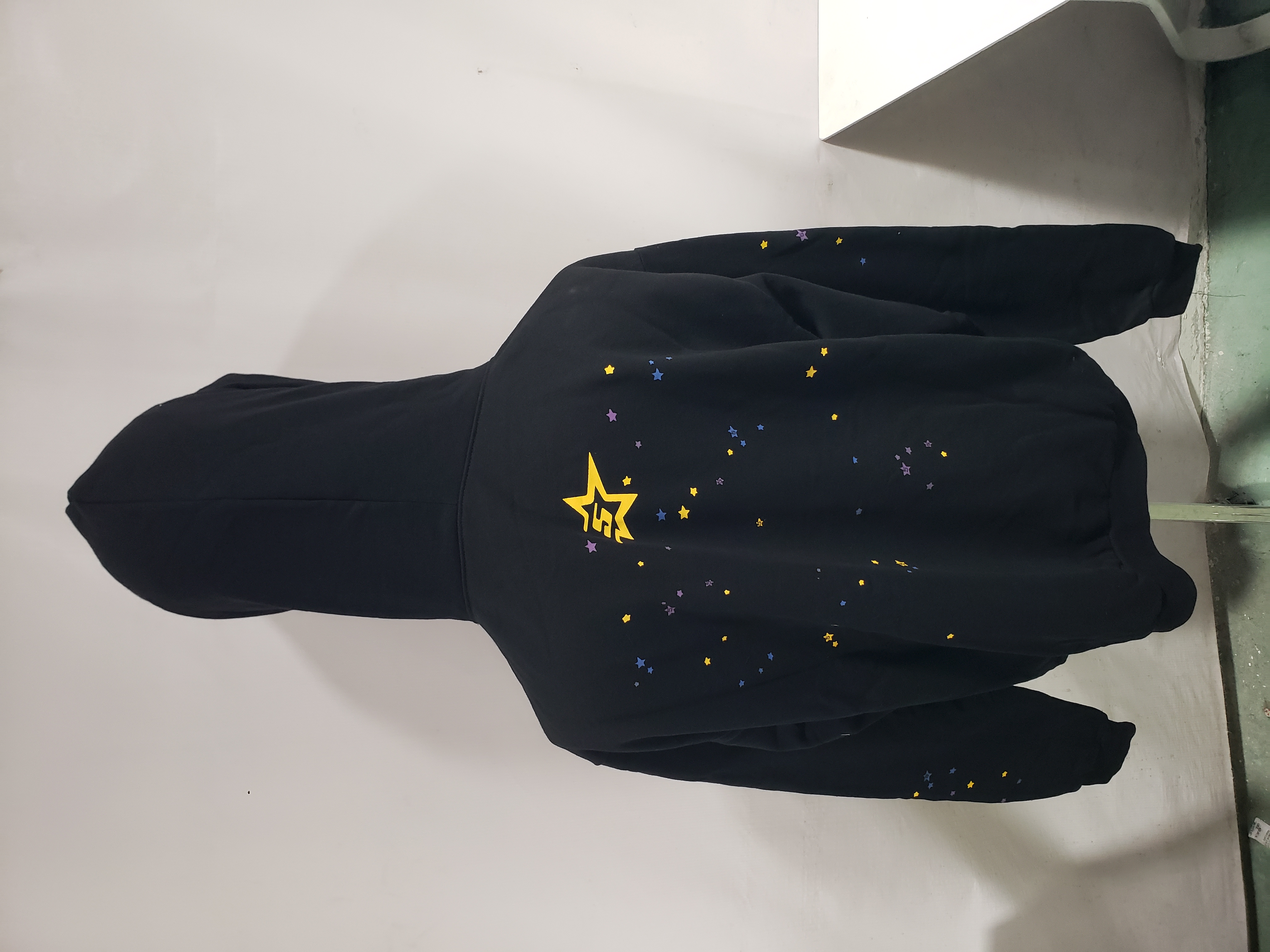 Sp5der P*NK V2 Hoodie Black review Stockxkicksvip 03