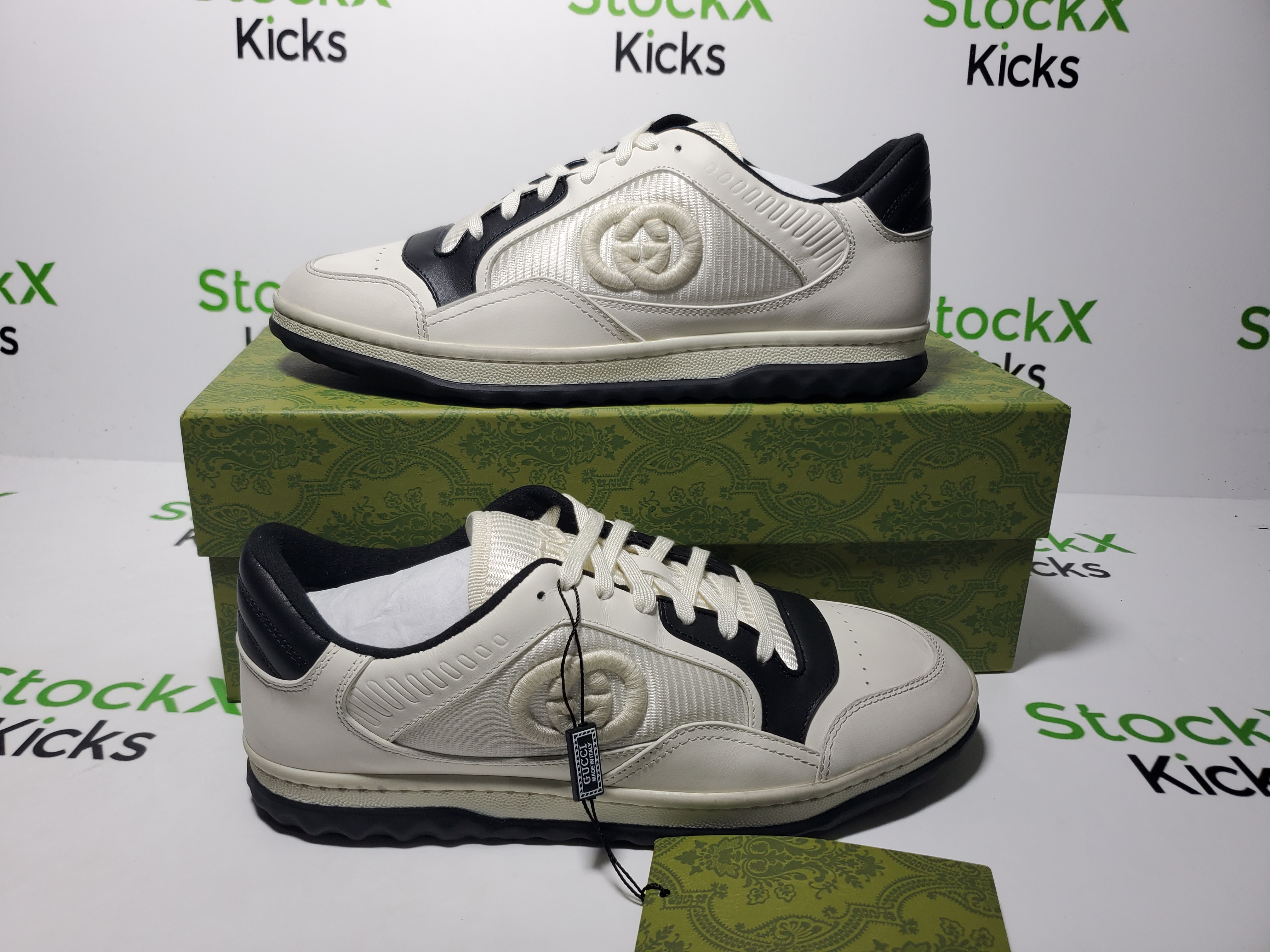 Gucci MAC80 Sneaker Black White review Stockxkicksvip 01