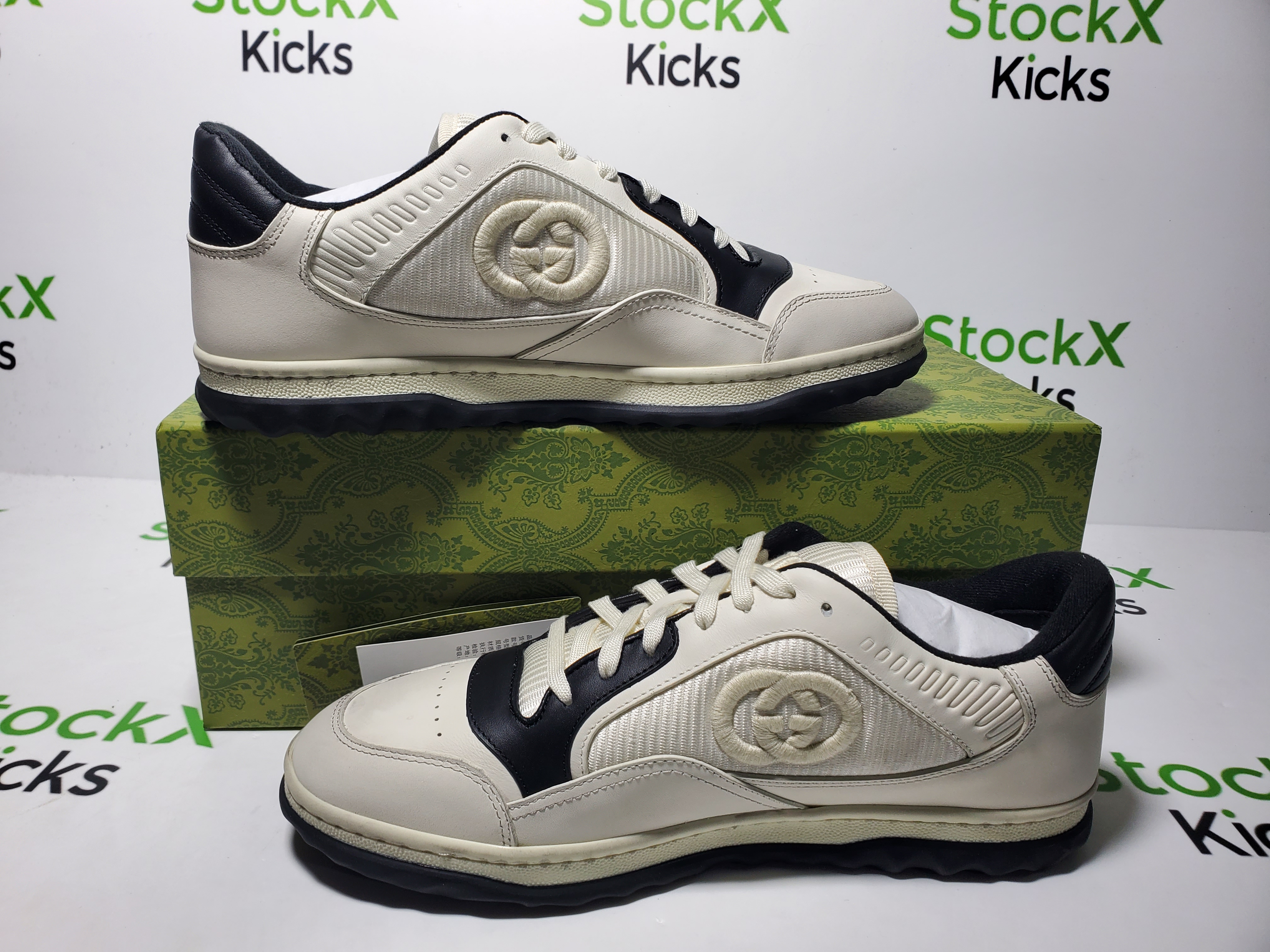 Gucci MAC80 Sneaker Black White review Stockxkicksvip 02