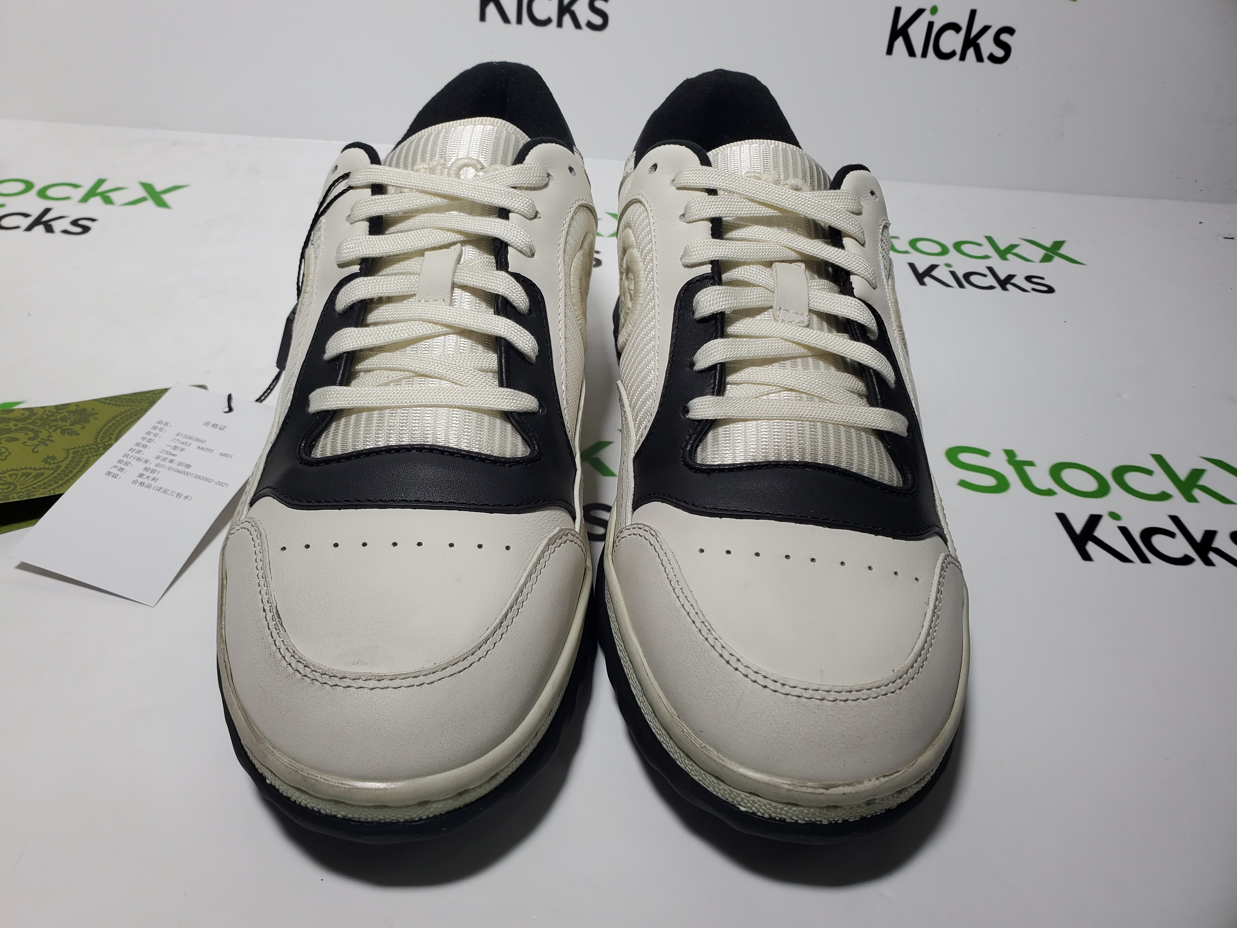 Gucci MAC80 Sneaker Black White review Stockxkicksvip 04