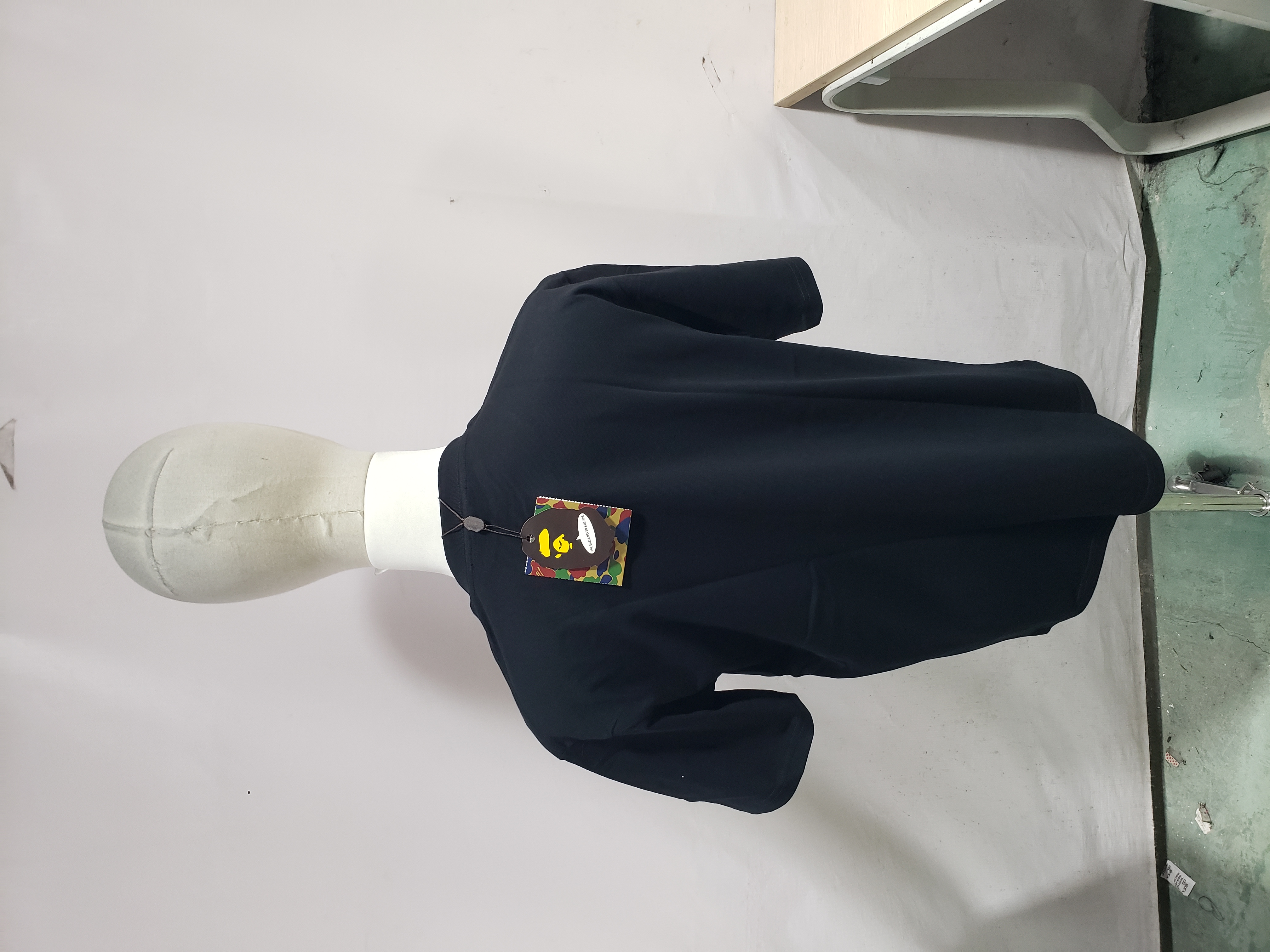 Bape T-Shirt Black/ White EG 1042 review Stockxkicksvip 03