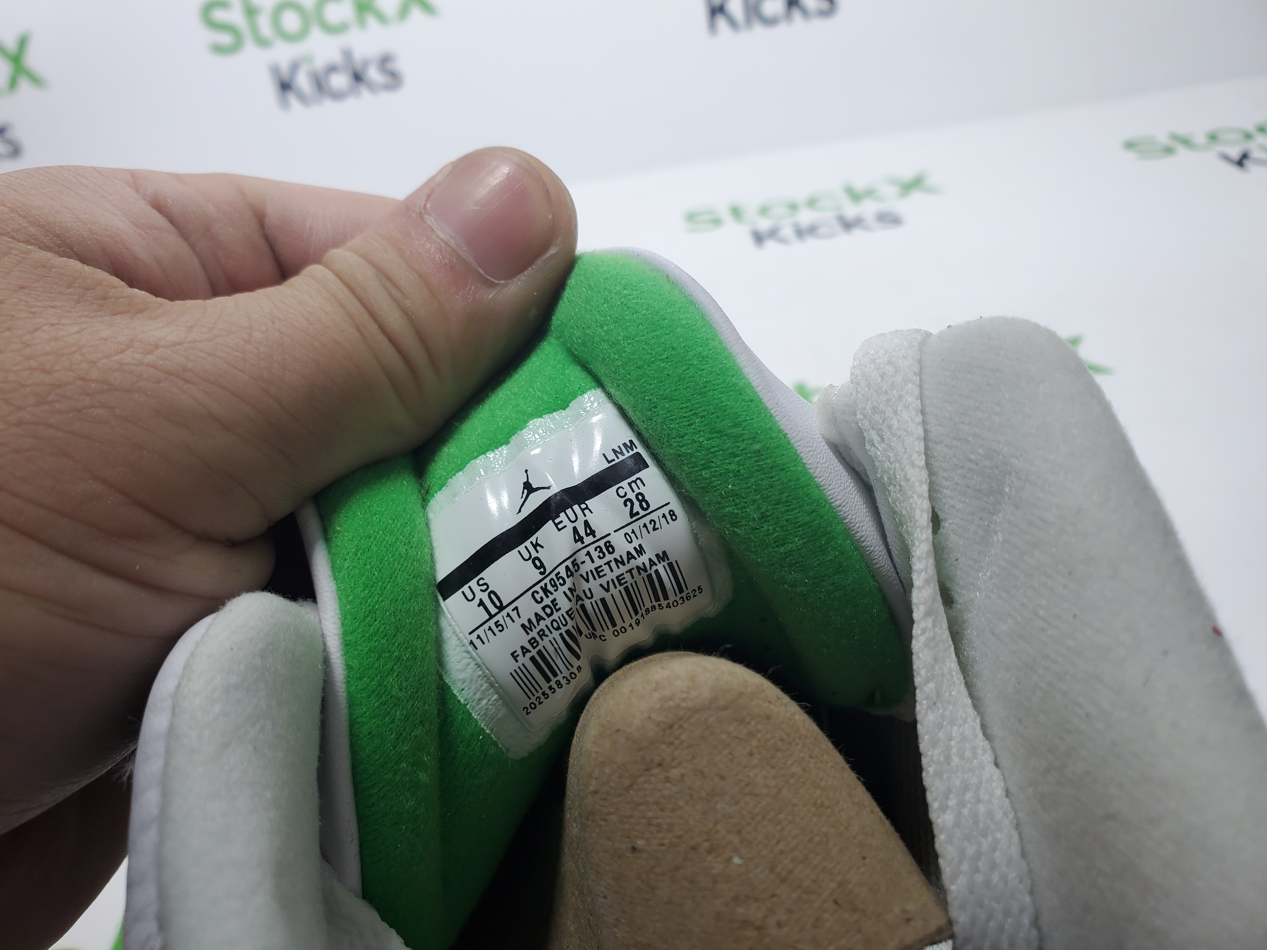 PK God Batch Air Jordan 3 Retro Lucky Green CK9246-136 review Stockxkicksvip 06