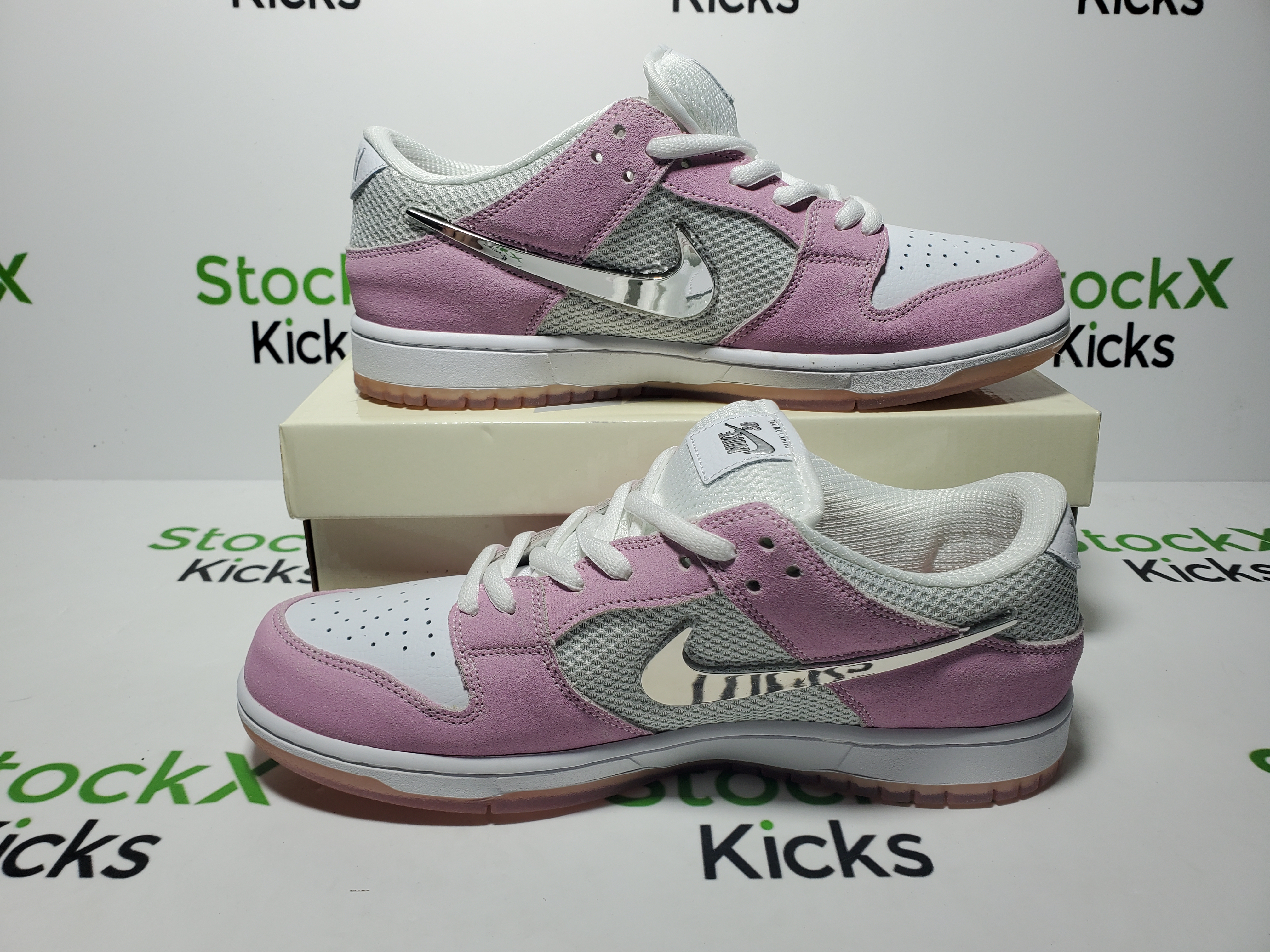 LJR Batch Nike SB Dunk Low April Skateboards Pink  review 6