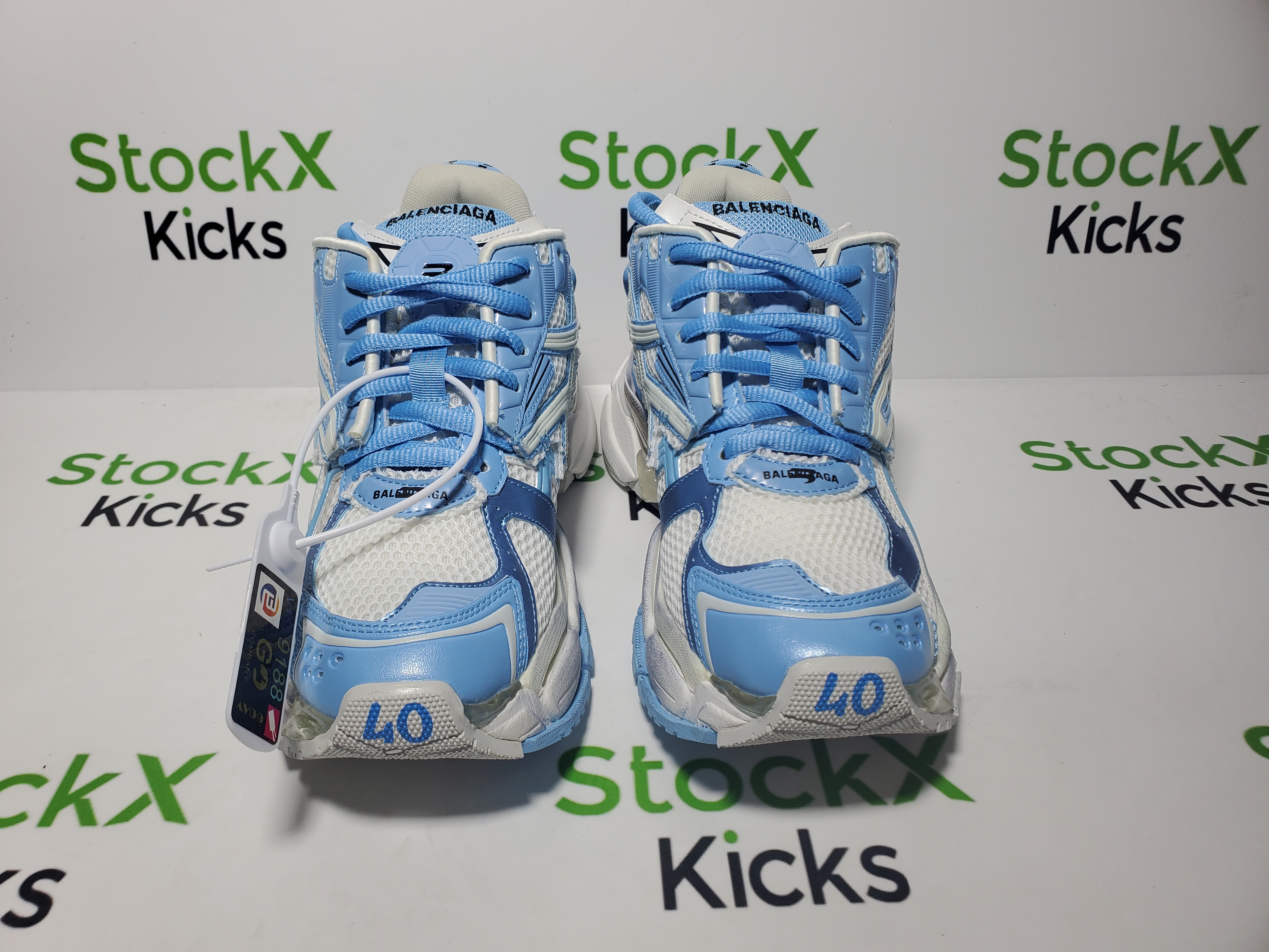 Balenciaga Runner White Light Blue 677402 W3RB2 9744 review 3