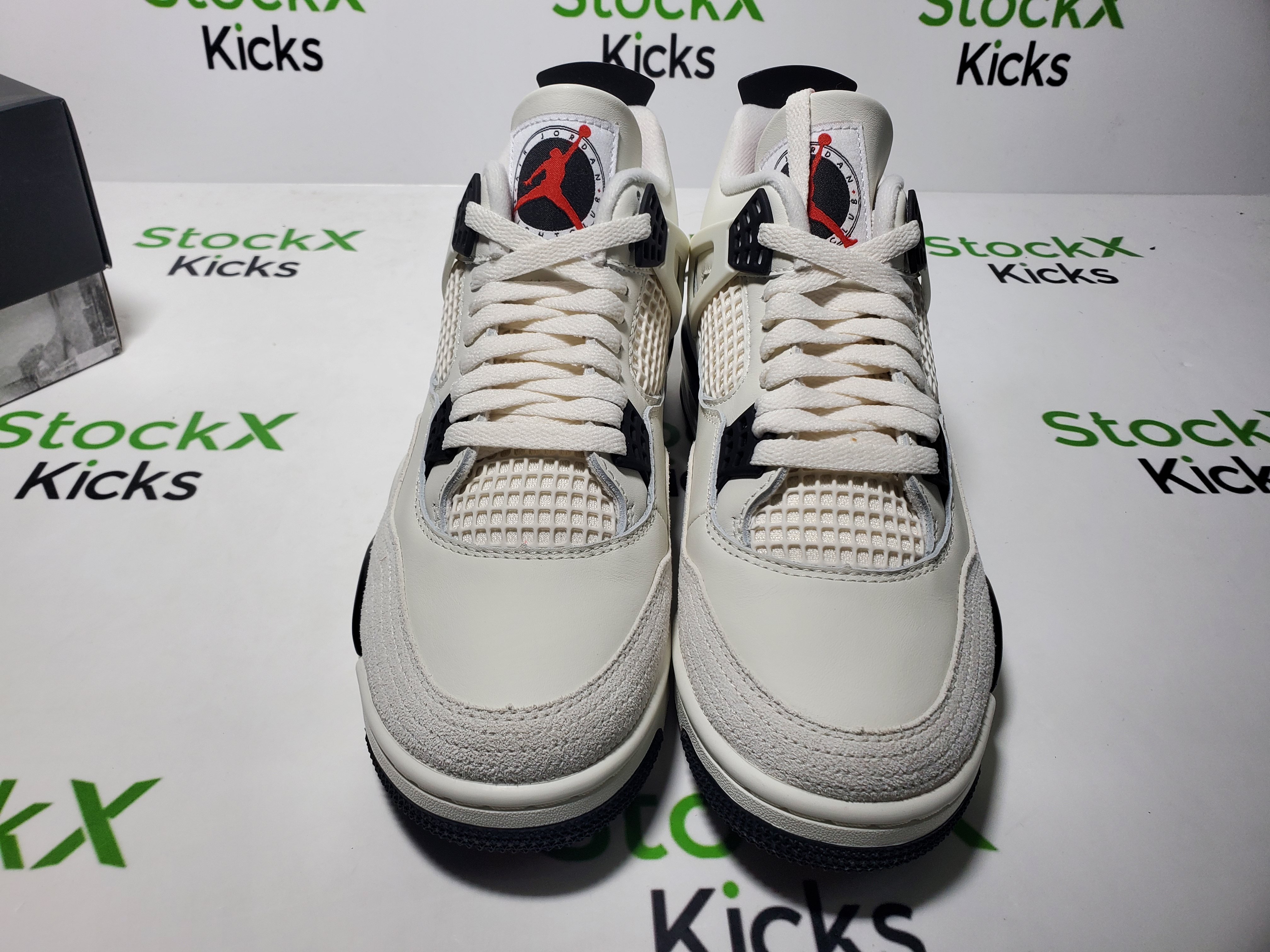 PK God Batch Air Jordan 4 Retro White Black And Red IM4002-100 review 4