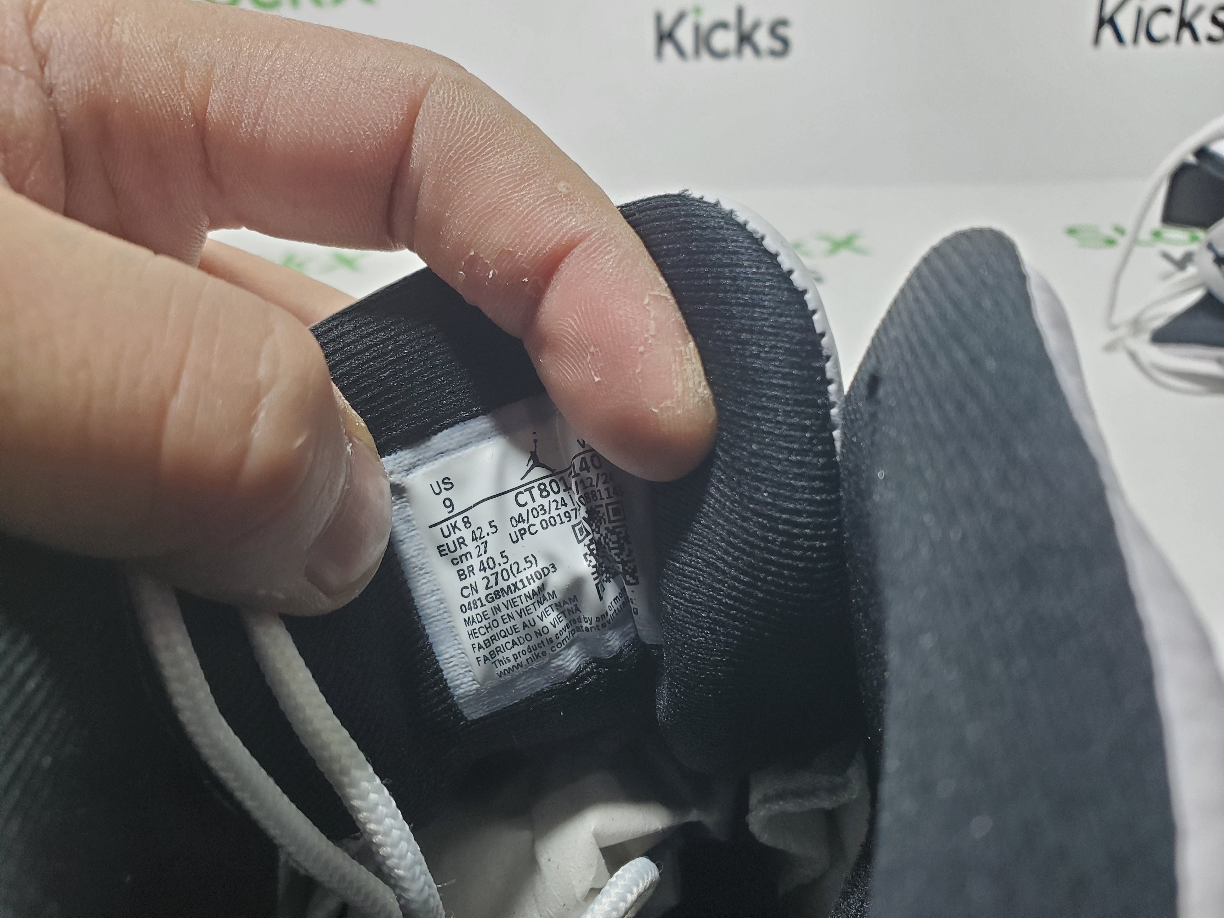 PK God Batch Air Jordan 12 Blueberry CT8013-140 review 6