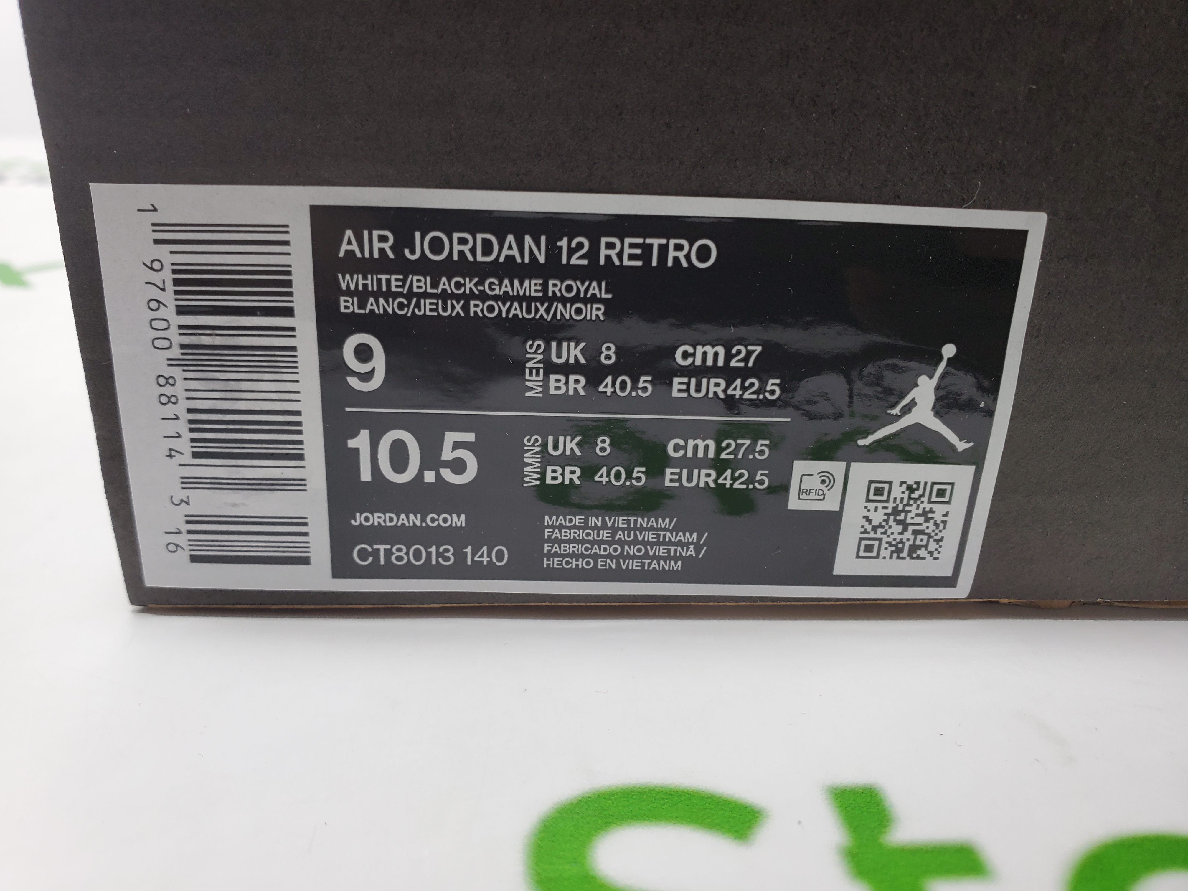 PK God Batch Air Jordan 12 Blueberry CT8013-140 review 0