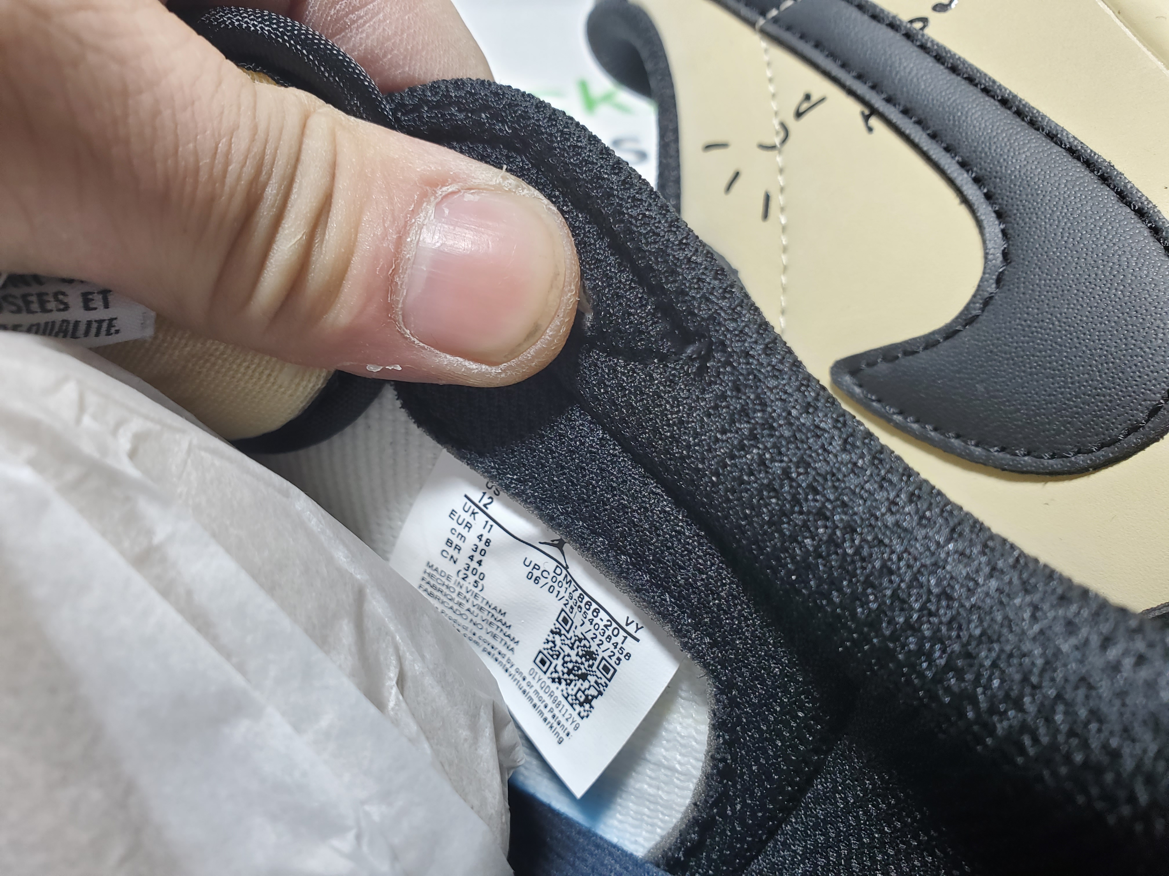 LJR Batch Travis Scott x Air Jordan 1 Retro Low OG SP 'Pale Vanilla' DM7866-201 review 6