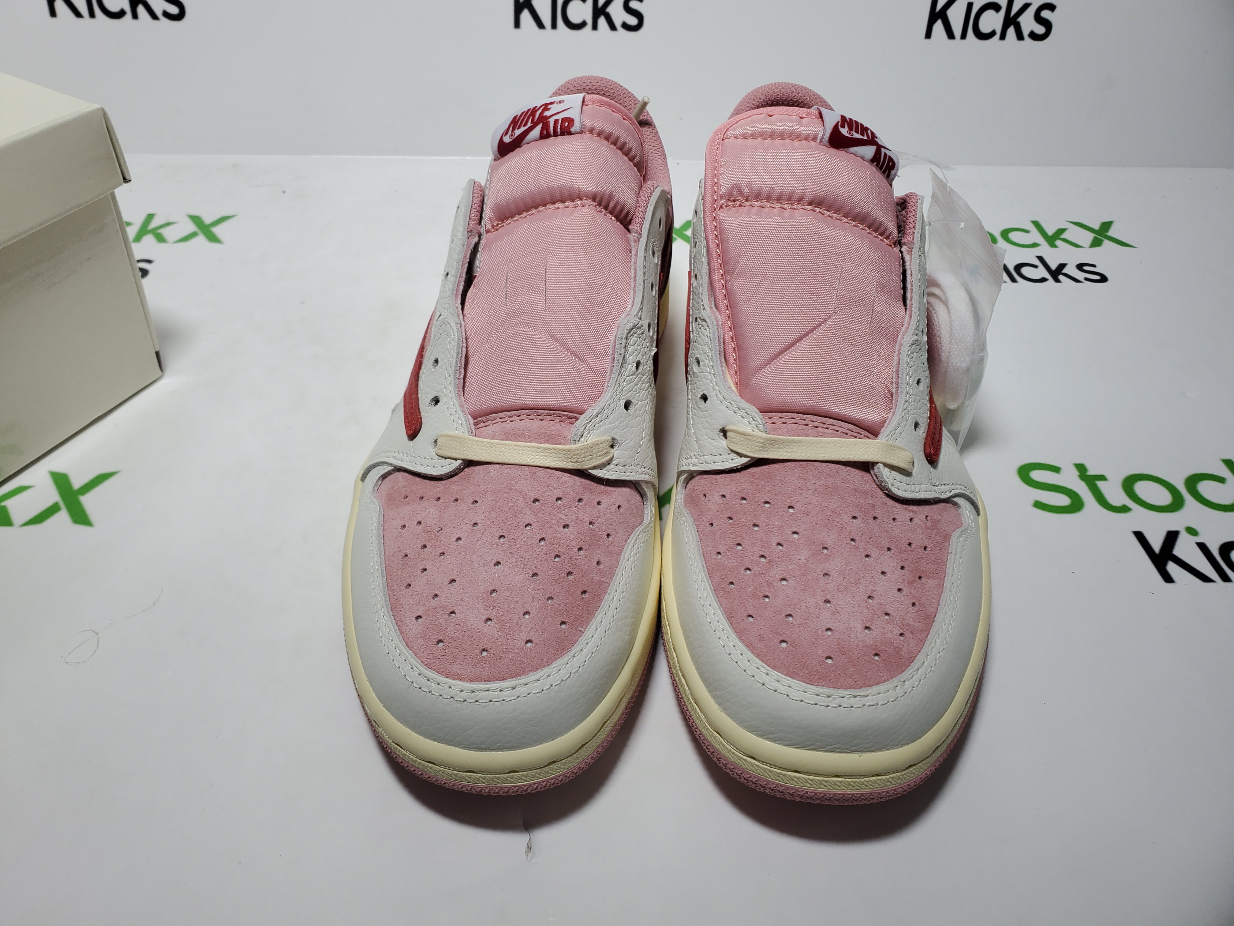 LJR Batch Travis Scott x Air Jordan 1 Low Red Tick IQ7604-101 review 4