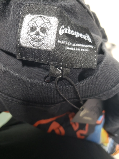 Godspeed Khaos Long Sleeve T-Shirt #1098 Black Wash review 