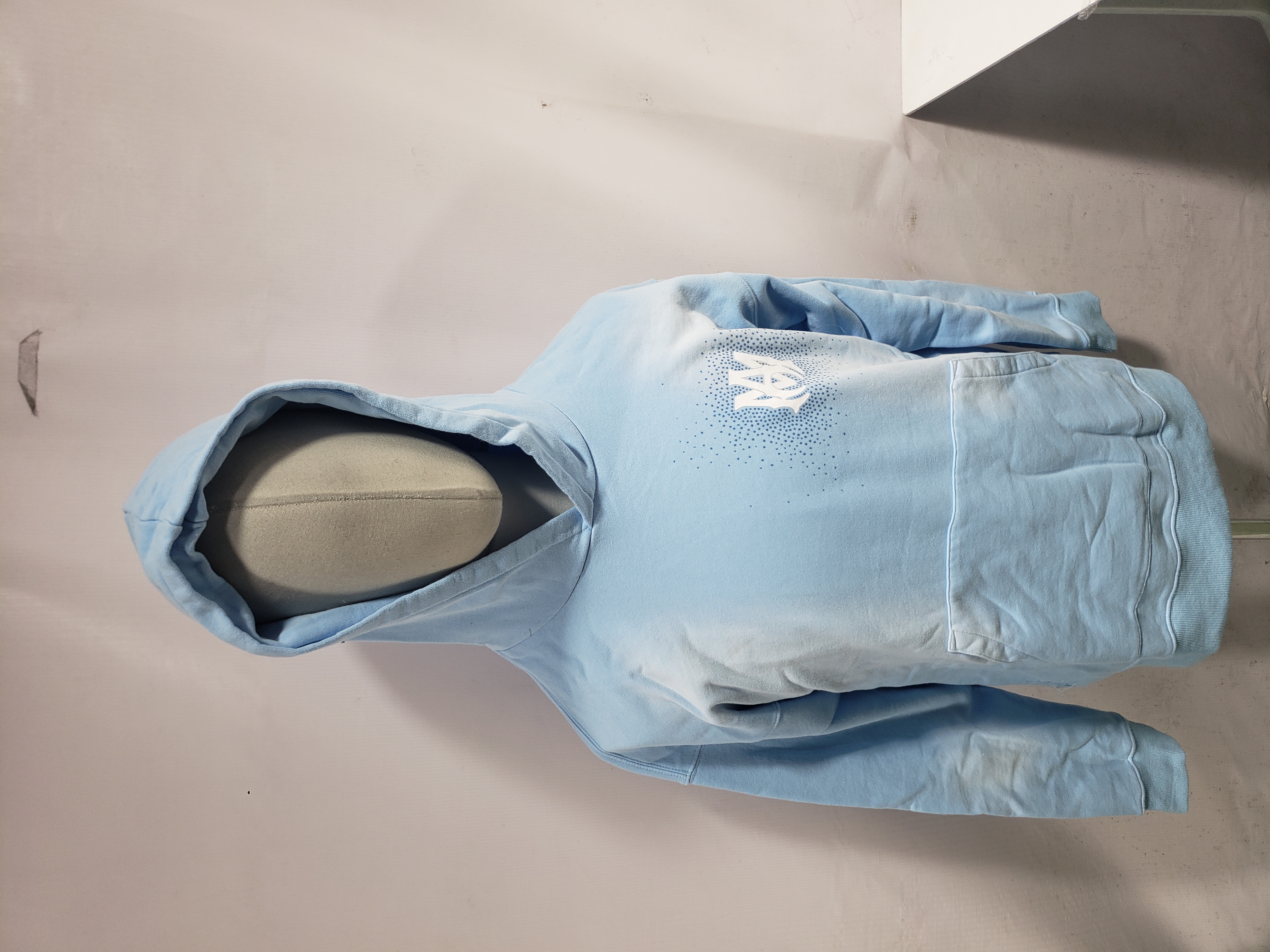 Amiri Crystal Burst Hoodie Ashley Blue review 1