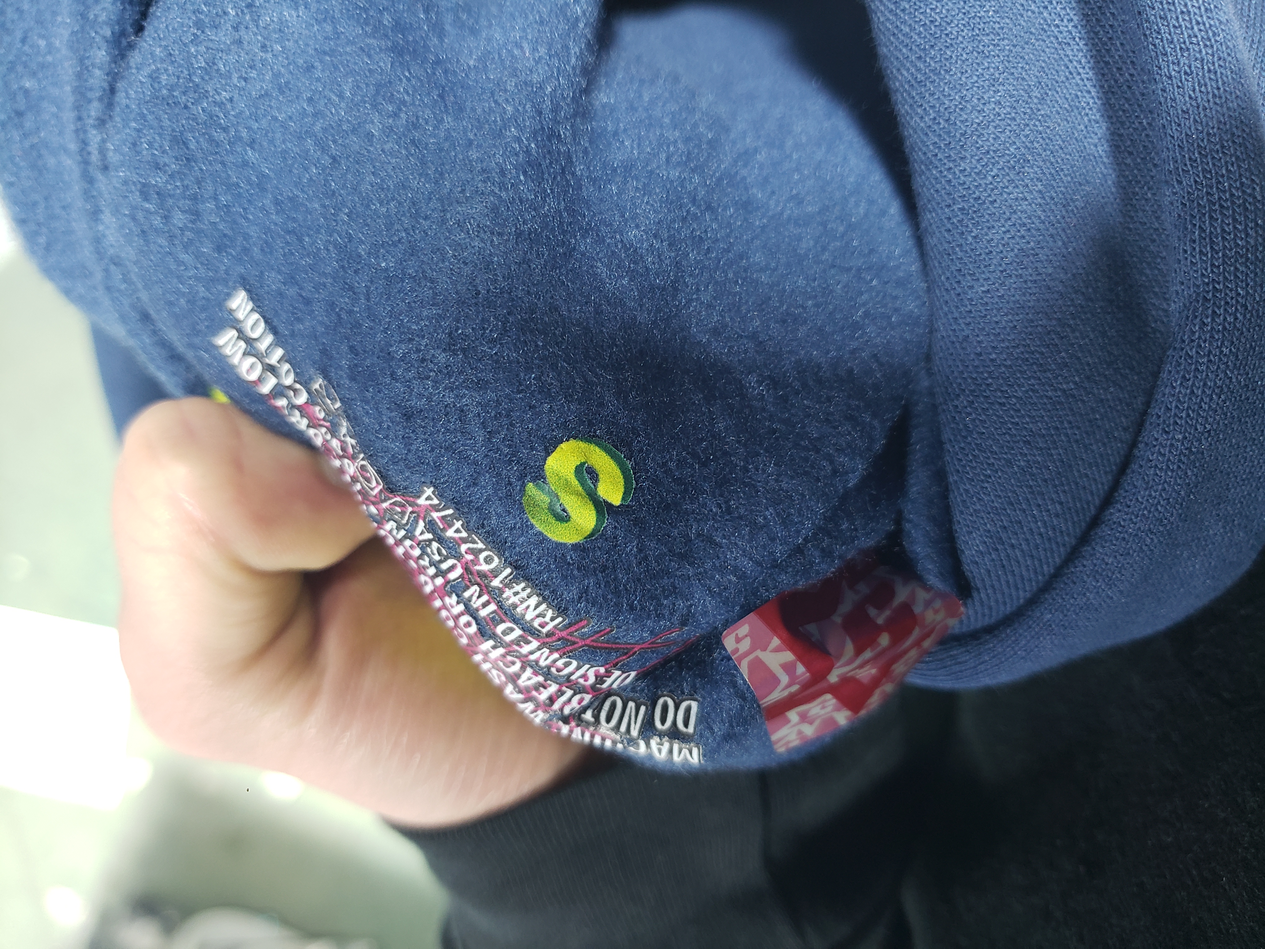 Sp5der Atlanta Hoodie Navy review 0