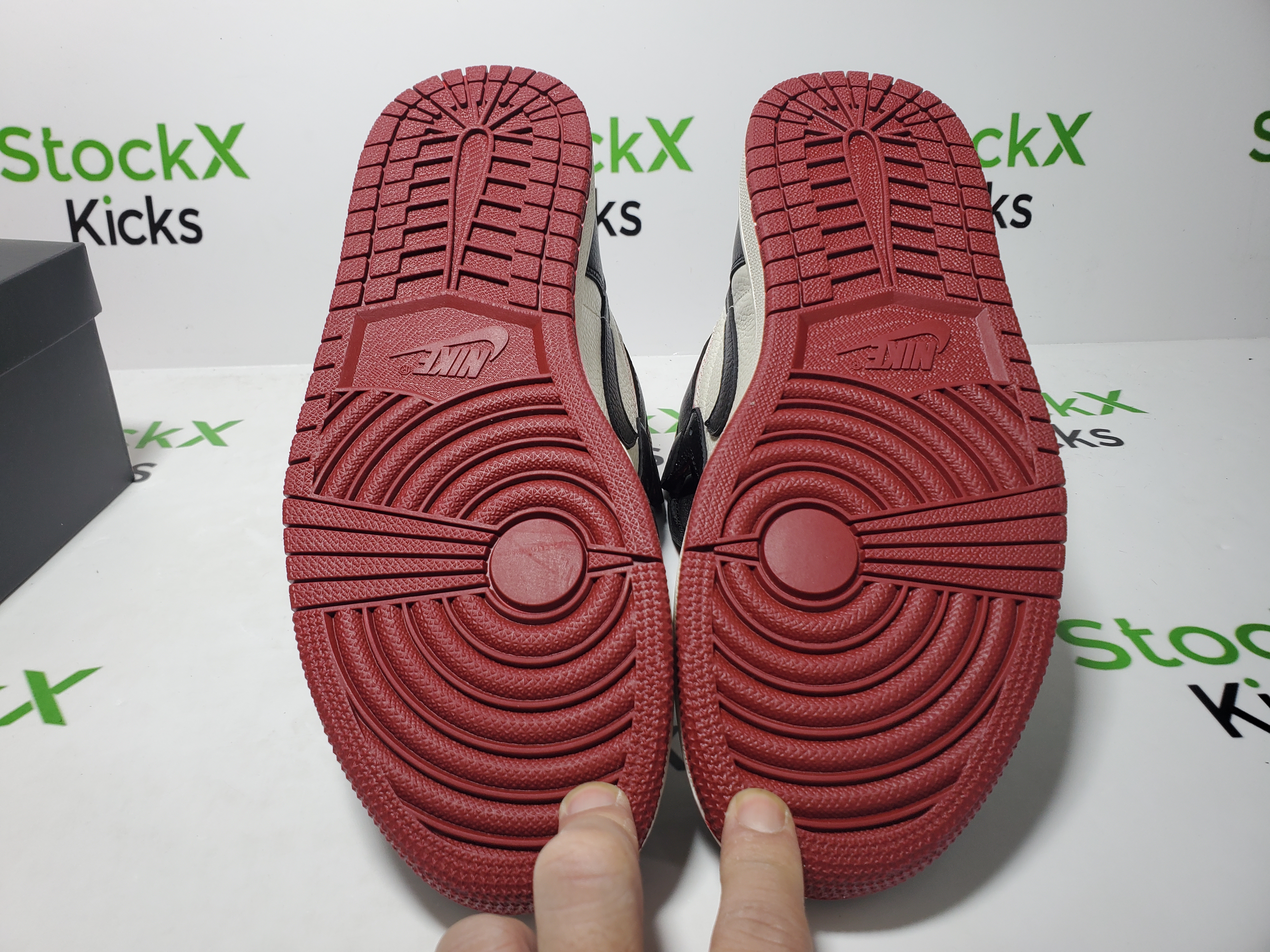 PK God Batch Air Jordan 1 Retro High Not for Resale Varsity Red 861428-106 review 5