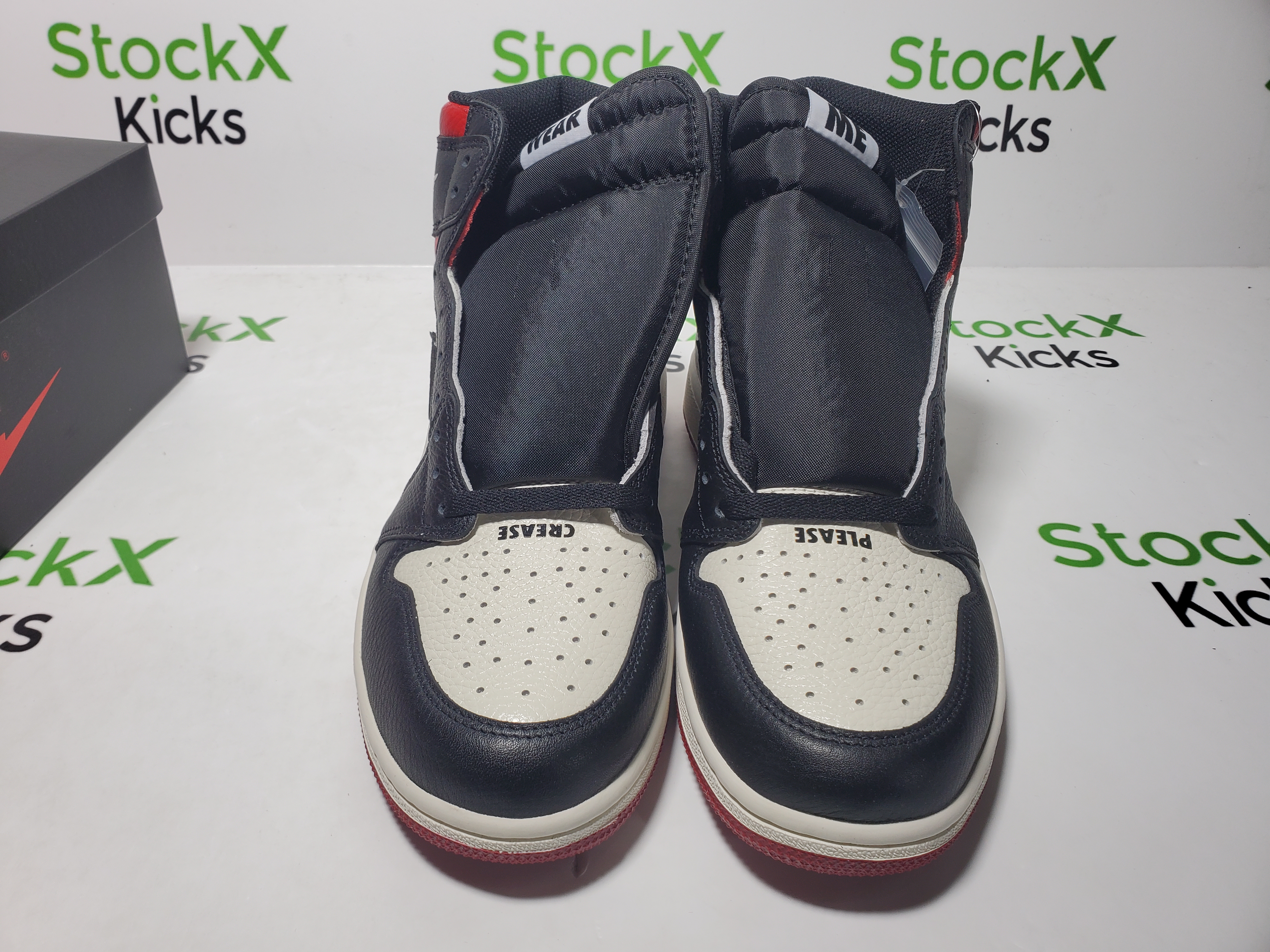 PK God Batch Air Jordan 1 Retro High Not for Resale Varsity Red 861428-106 review 4