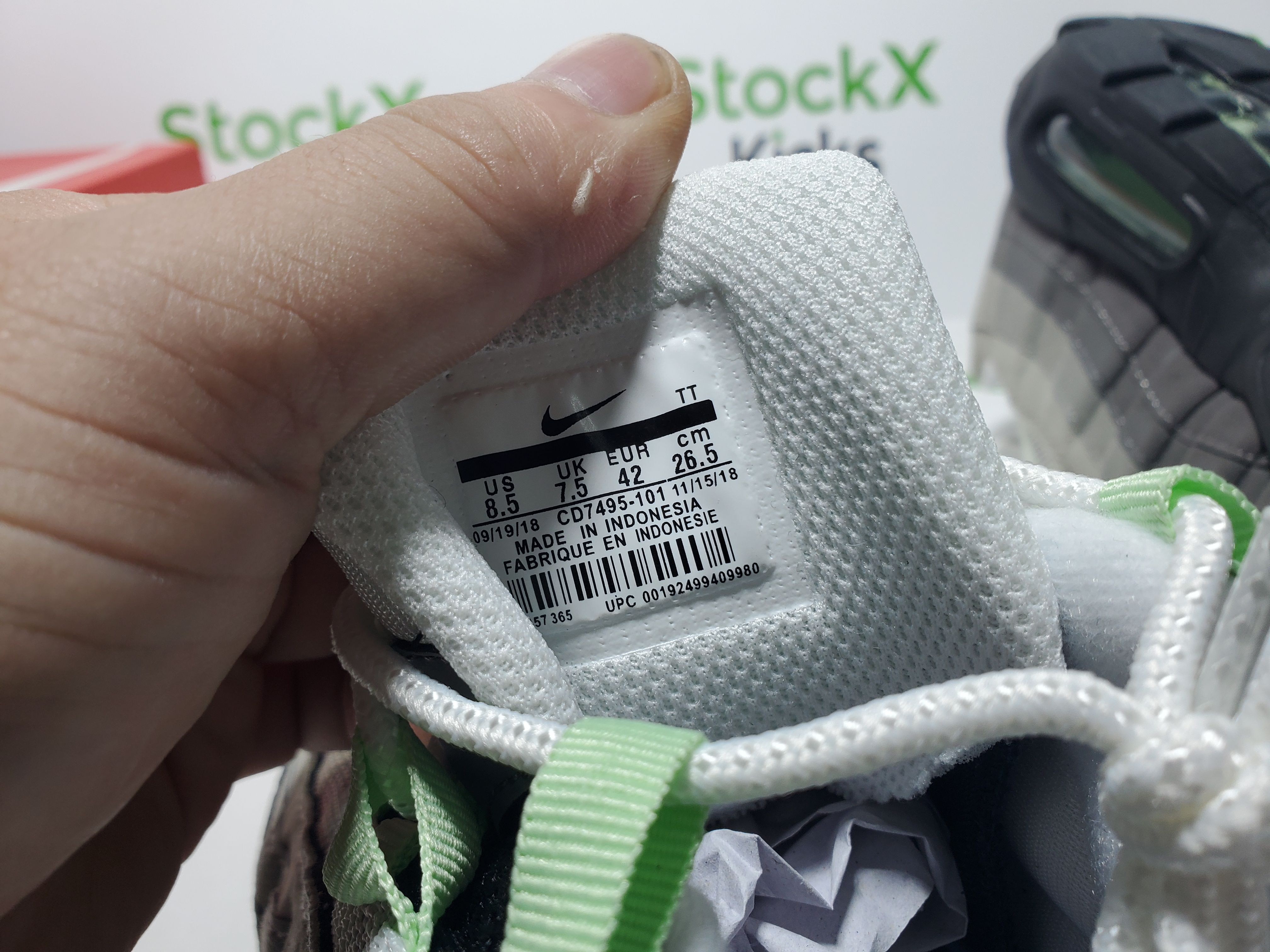 PK God Batch Nike Air Max 95 'Fresh Mint' CD7495-101 review 6