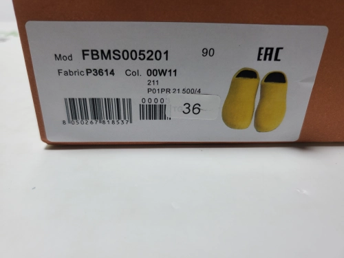 Marni Yellow LONG-HAIR CALFSKIN FUSSBETT SABOT Slide SBMR000600P412200C59 review 