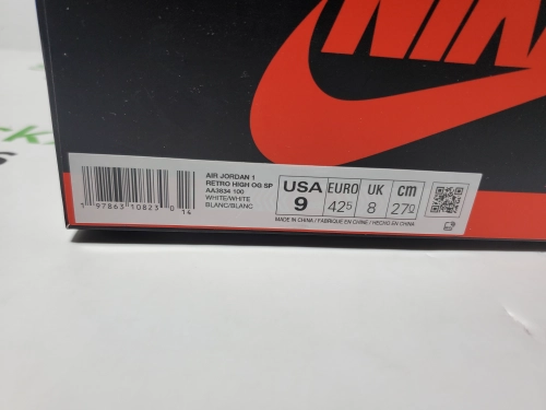 PK God Batch Off-White x Air Jordan 1 Retro High OG 'Alaska' AA3834-100 review 