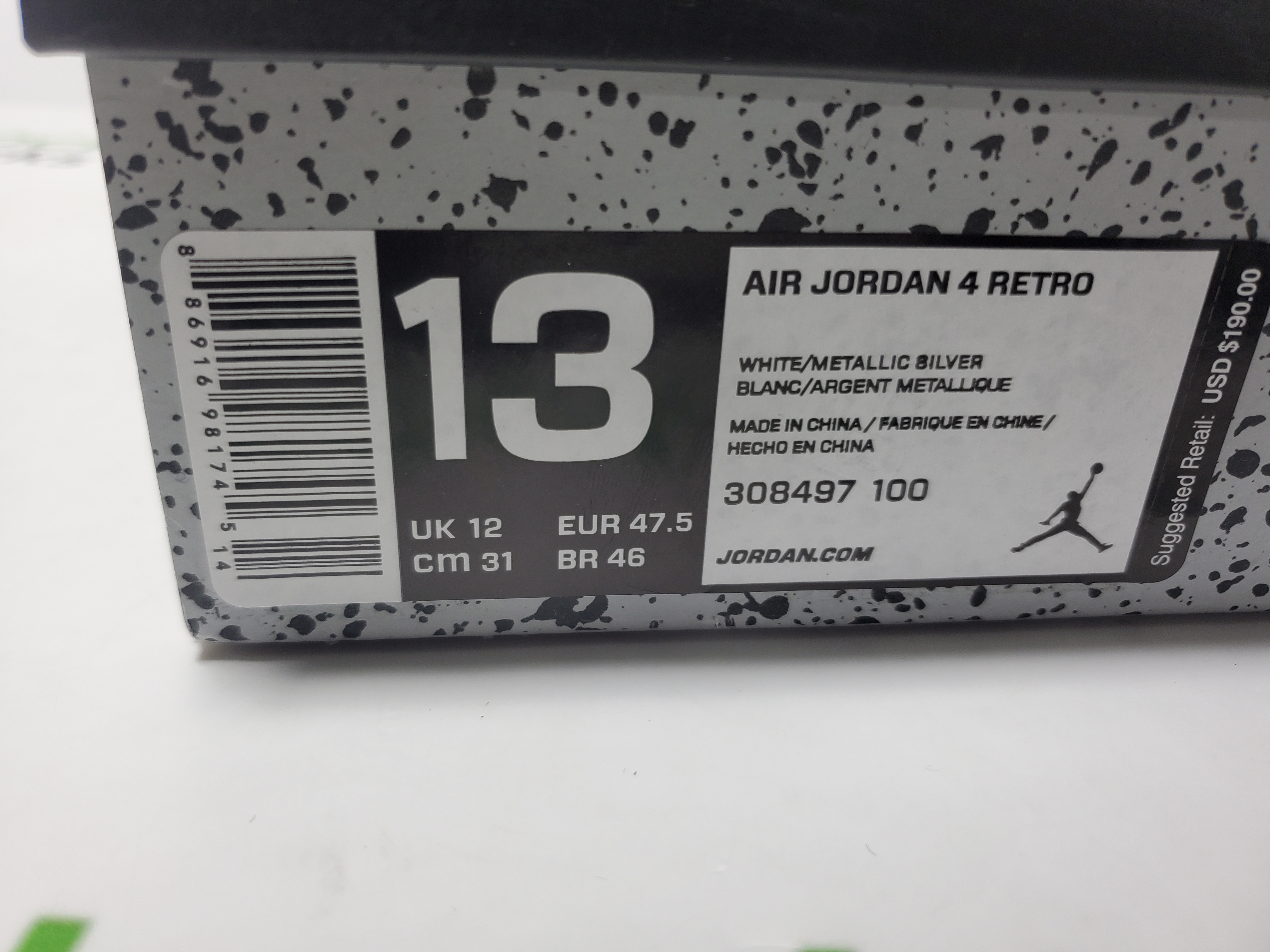 Special offer Batch Air Jordan 4 Retro Pure Money 308497-100 review 0